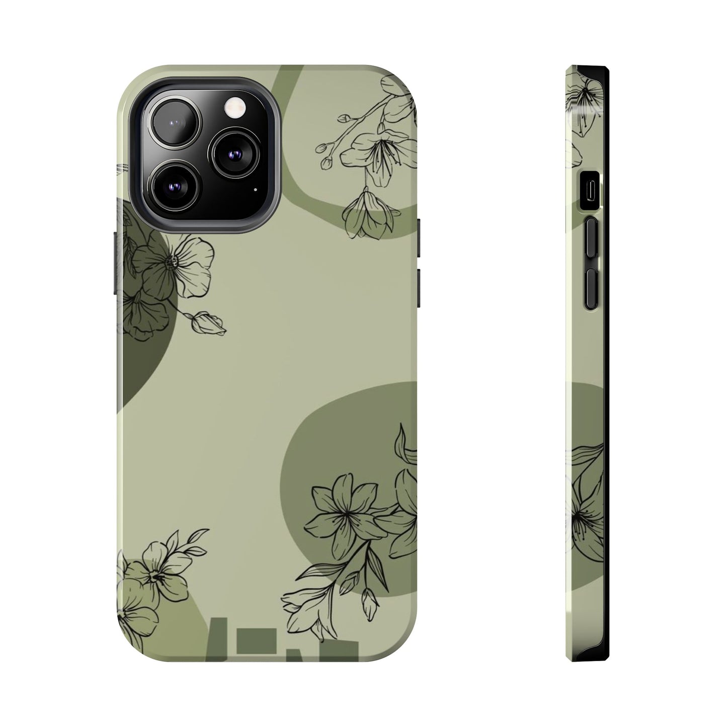Floral Tough Phone Cases | Stylish Phone Protection | Gift for Her | Eco-friendly Accessories | Trendy Phone Cover