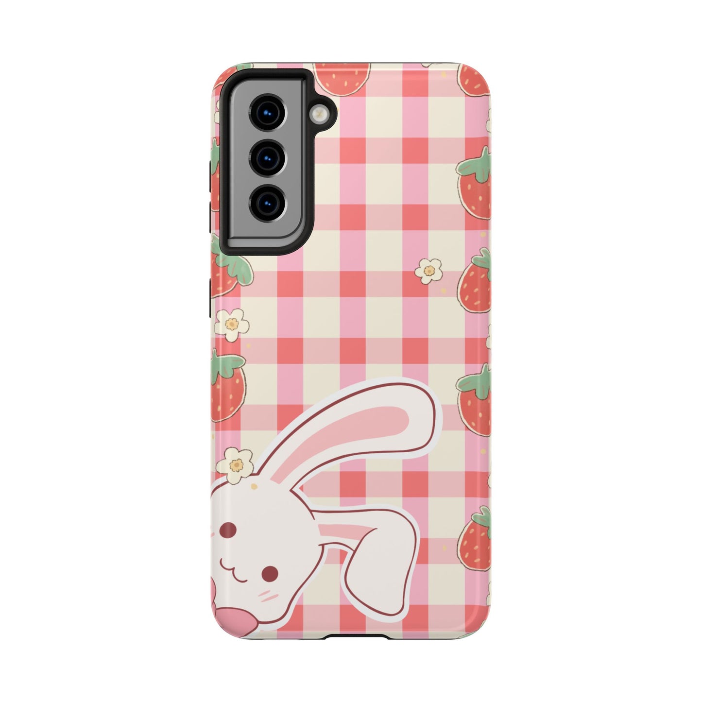 Cute Strawberry Bunny Phone Case