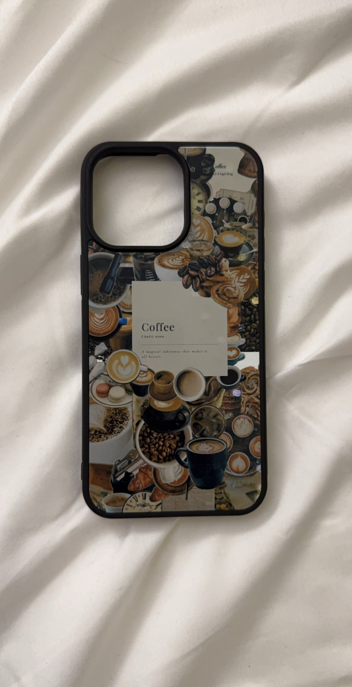 Café Vibes Coffee Aesthetic iPhone Case