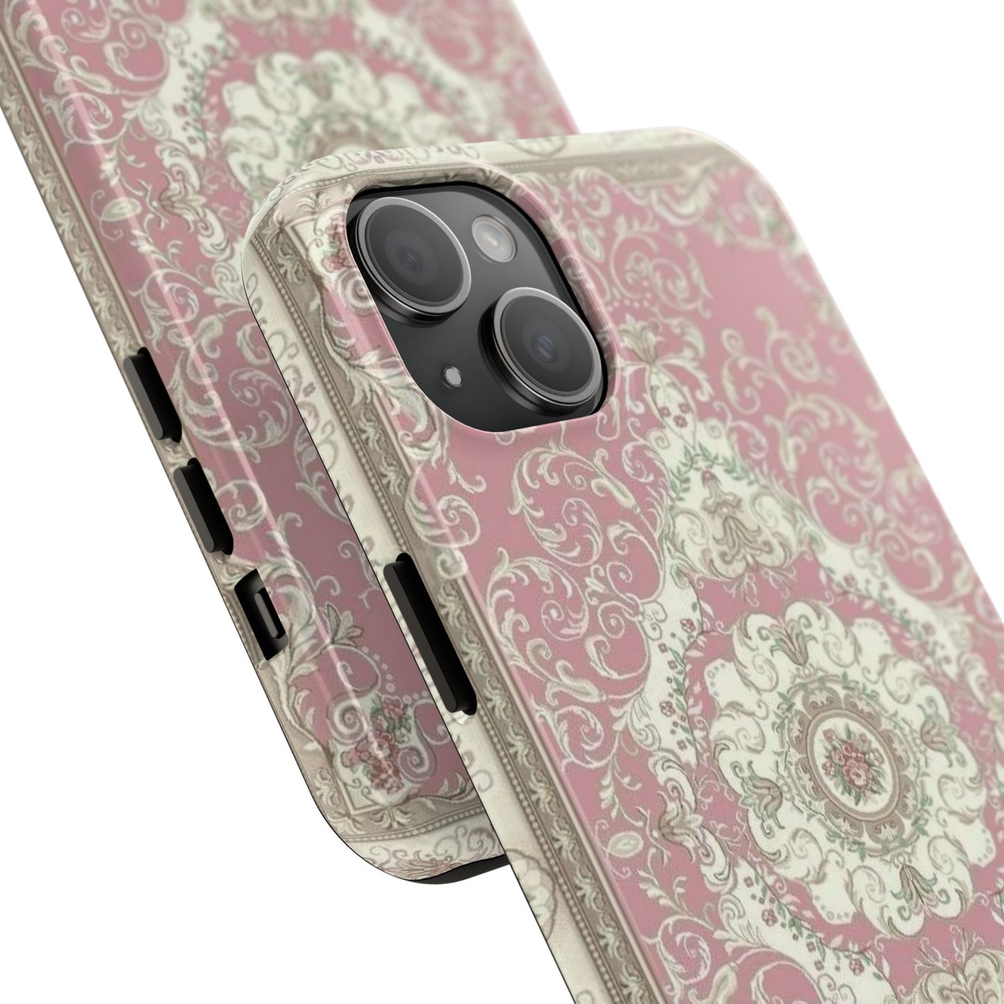 Elegant Floral Tough Phone Cases, Stylish Phone Covers, Durable Tech Accessories, Decorative Phone Protection, Trendy Gift for Her
