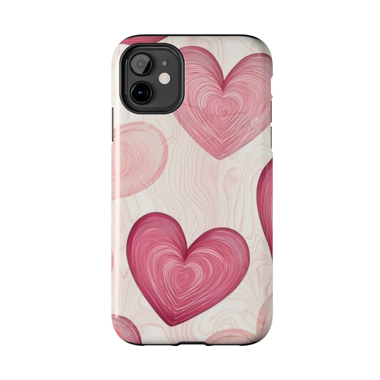 Romantic Heart Phone Cases - Cute, Durable Covers for Valentine's Day, Gift for Her, Love Decor, Phone Accessories