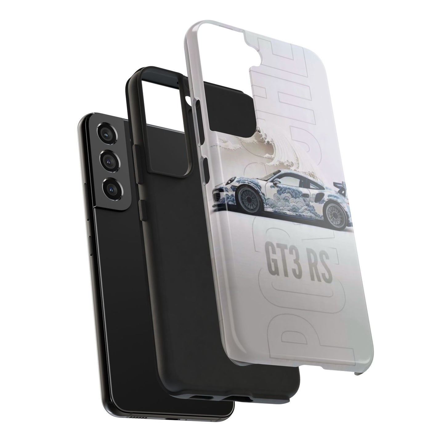 Porsche GT3 RS Tough Phone Case, Durable Phone Cover, Automotive Enthusiast Gift, Car Lover Accessory, Racing-Themed Protection