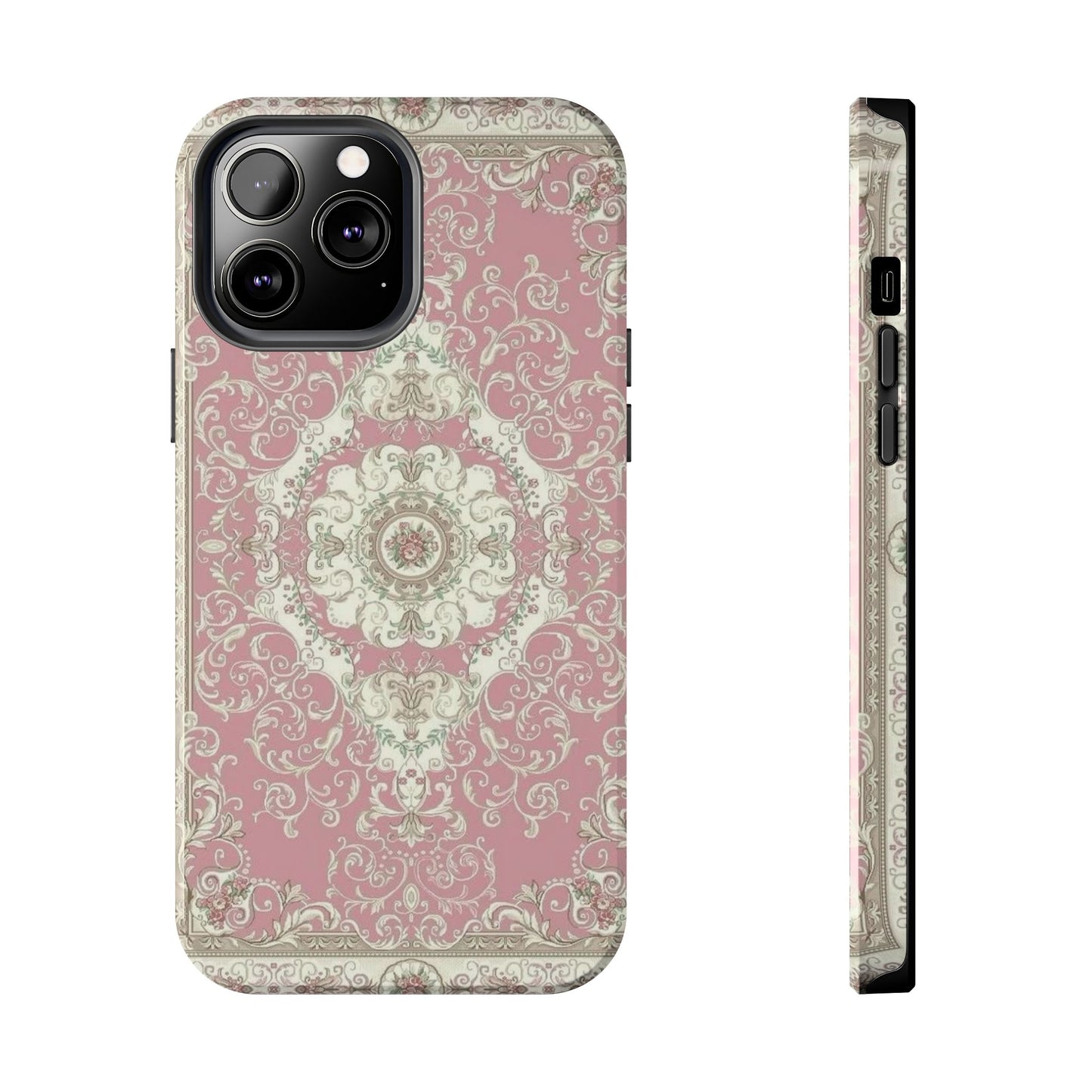 Elegant Floral Tough Phone Cases, Stylish Phone Covers, Durable Tech Accessories, Decorative Phone Protection, Trendy Gift for Her