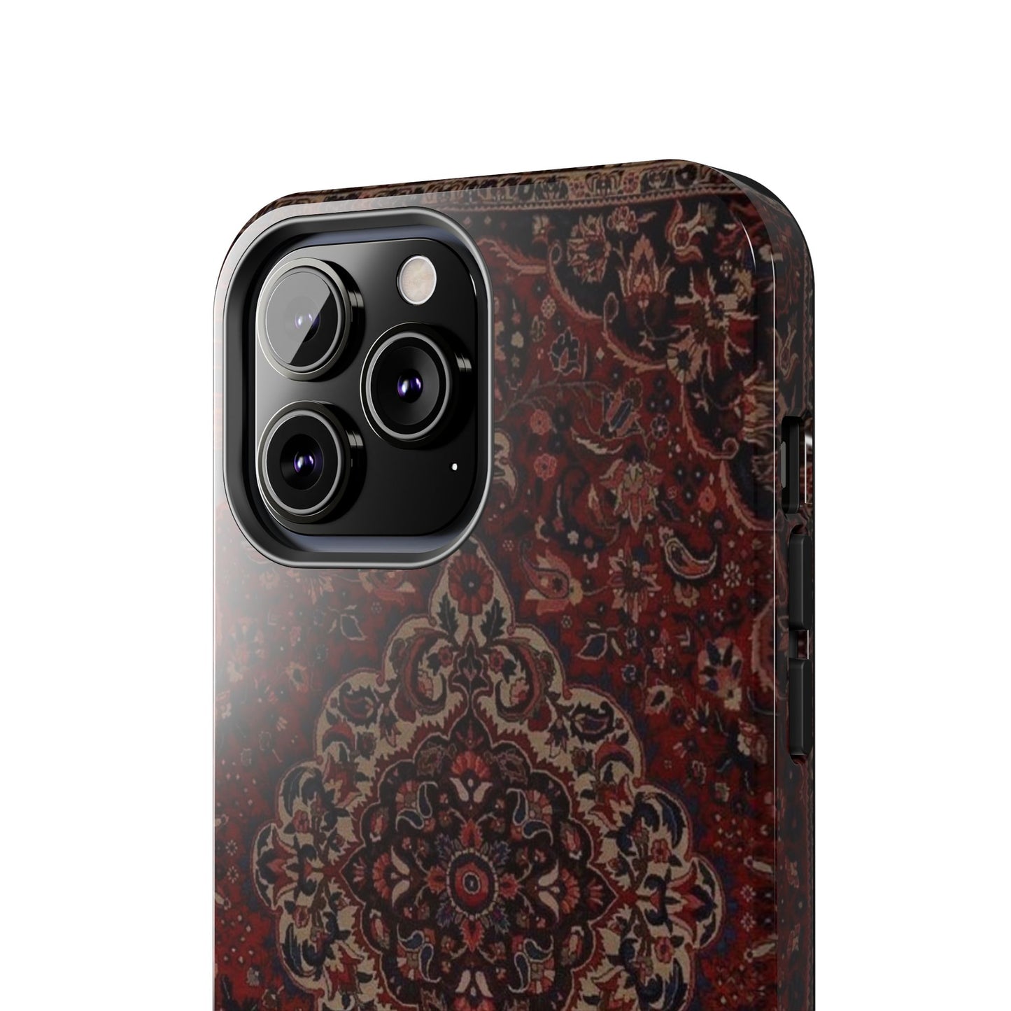 Bohemian Rug Pattern Tough Phone Case, Boho Chic Accessory, Stylish Phone Protection, Unique Gift Idea, Trendy Tech Gear