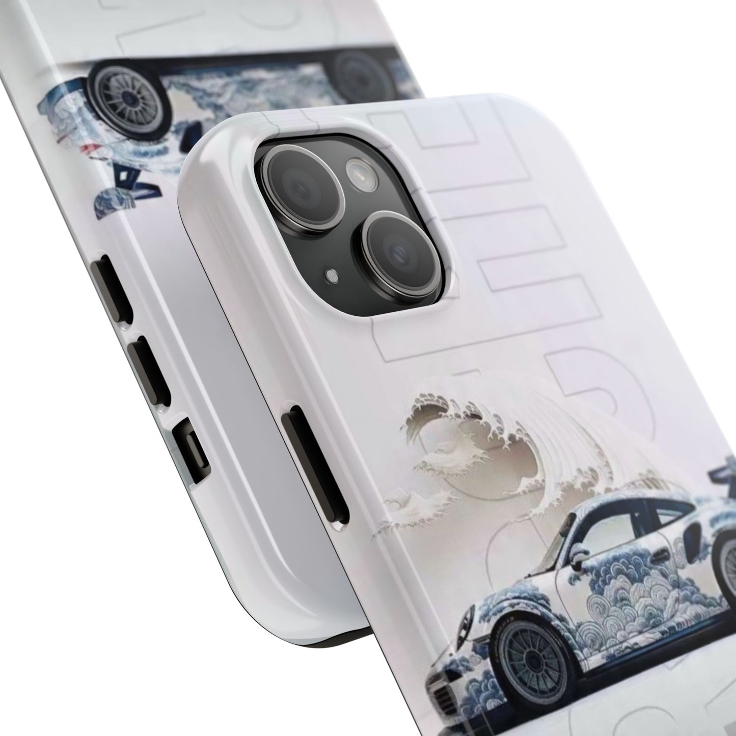 Porsche GT3 RS Tough Phone Case, Durable Phone Cover, Automotive Enthusiast Gift, Car Lover Accessory, Racing-Themed Protection