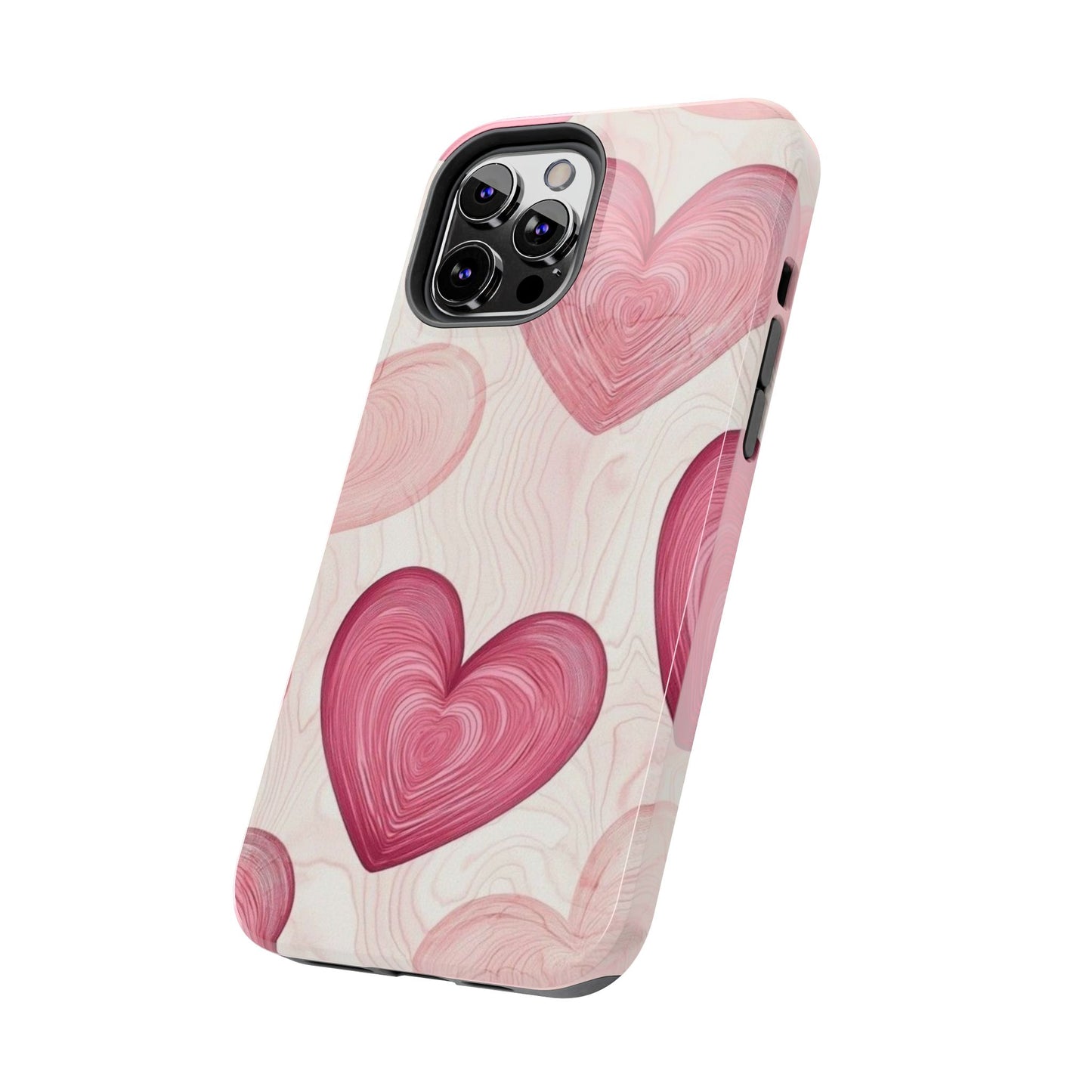 Romantic Heart Phone Cases - Cute, Durable Covers for Valentine's Day, Gift for Her, Love Decor, Phone Accessories