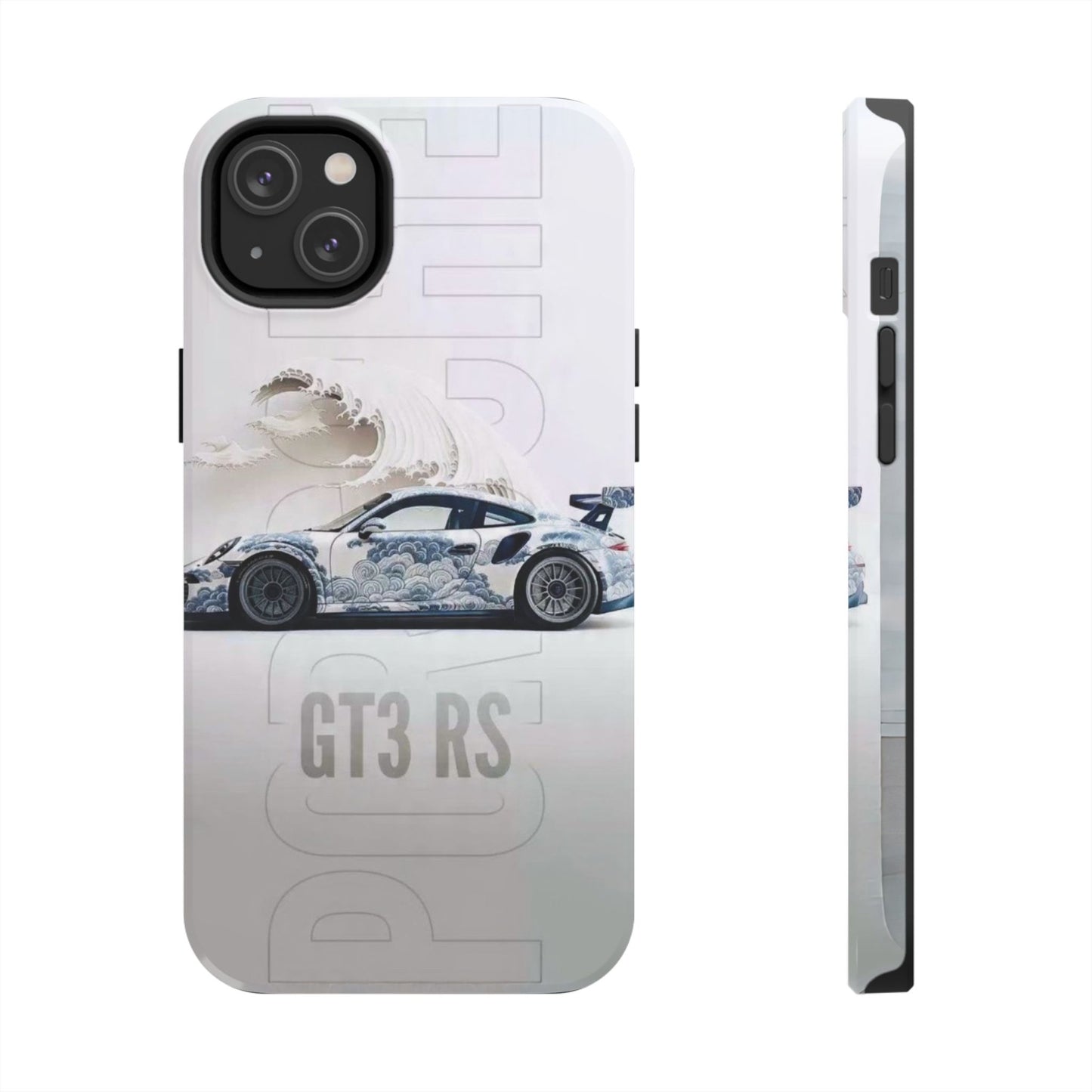 Porsche GT3 RS Tough Phone Case, Durable Phone Cover, Automotive Enthusiast Gift, Car Lover Accessory, Racing-Themed Protection