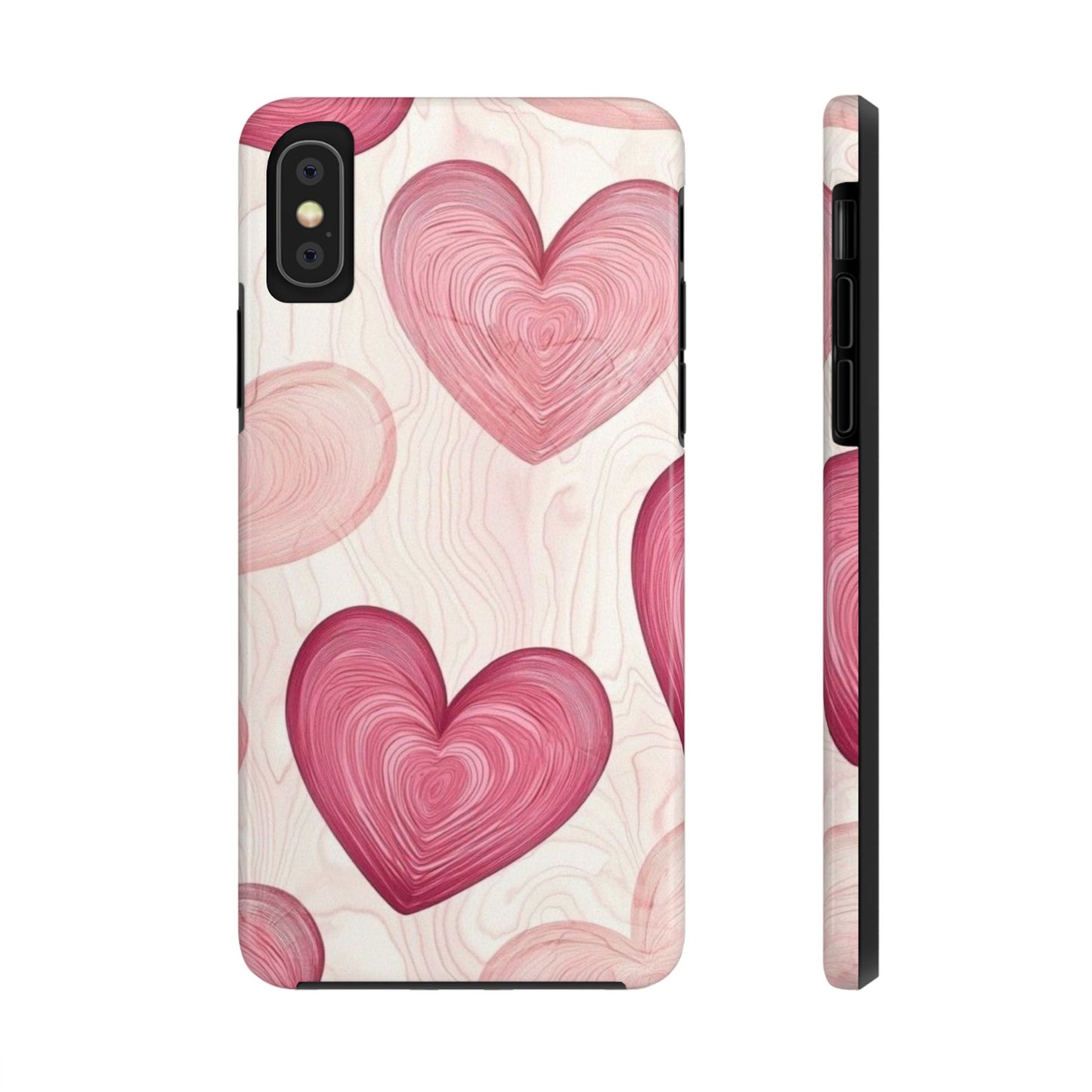 Romantic Heart Phone Cases - Cute, Durable Covers for Valentine's Day, Gift for Her, Love Decor, Phone Accessories