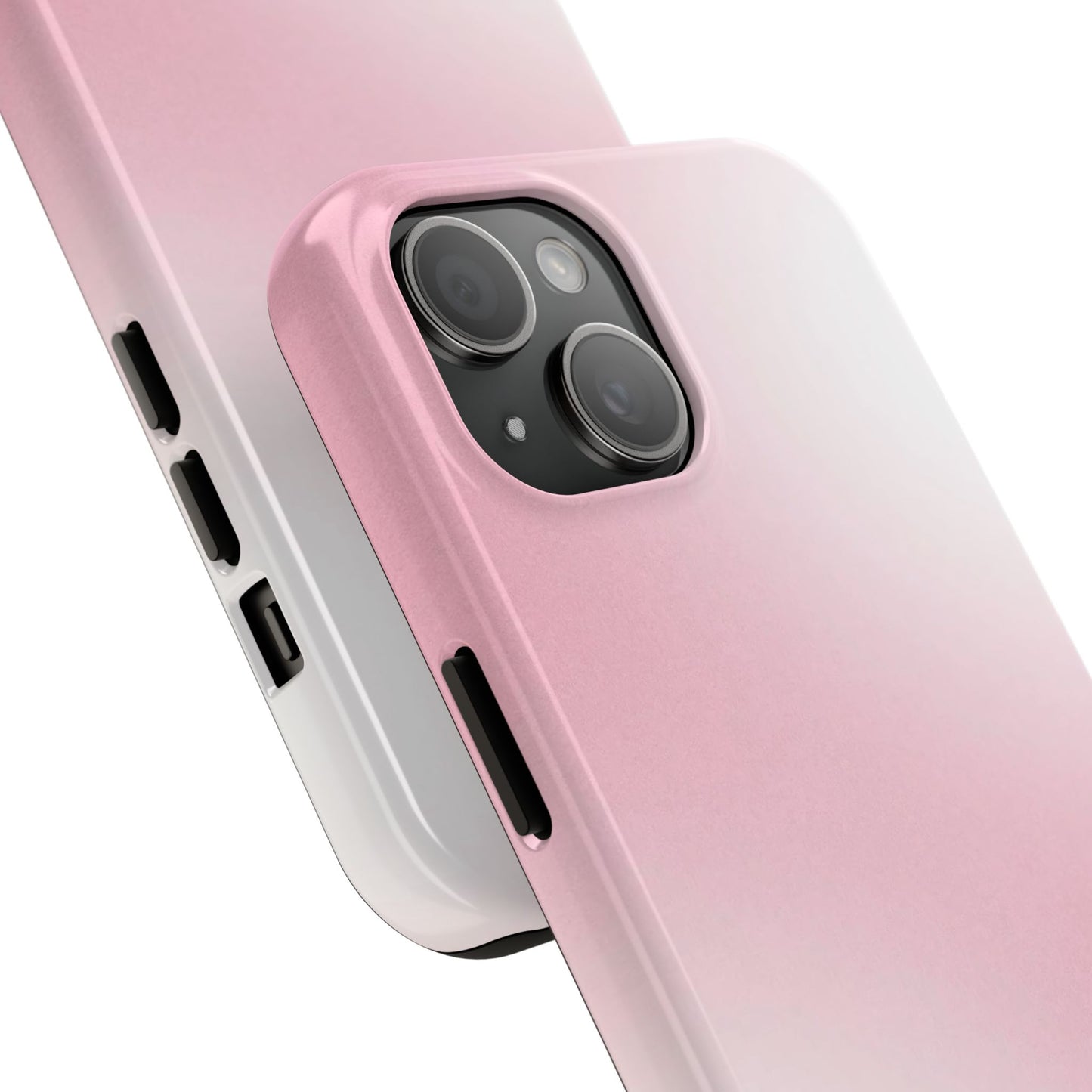 Stylish Tough Phone Cases, Durable Phone Covers, Pink Gradient Phone Case, Gift for Her, Trendy Phone Accessories