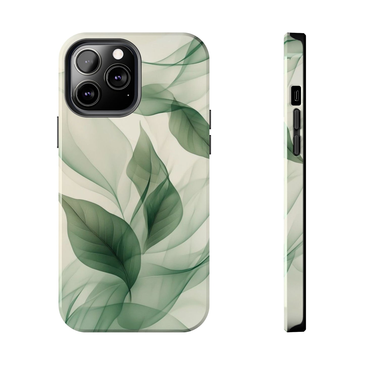 Elegant Leafy Tough Phone Cases | Nature-Inspired Accessories, Gift for Nature Lovers, Stylish Protection for Phones, Eco-Friendly Design