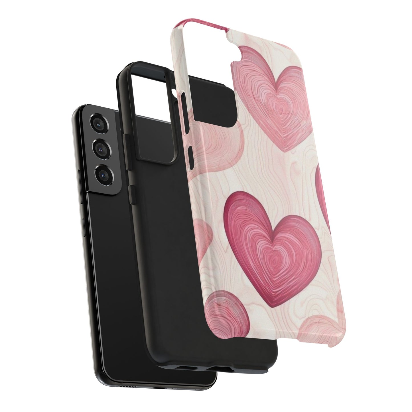 Romantic Heart Phone Cases - Cute, Durable Covers for Valentine's Day, Gift for Her, Love Decor, Phone Accessories