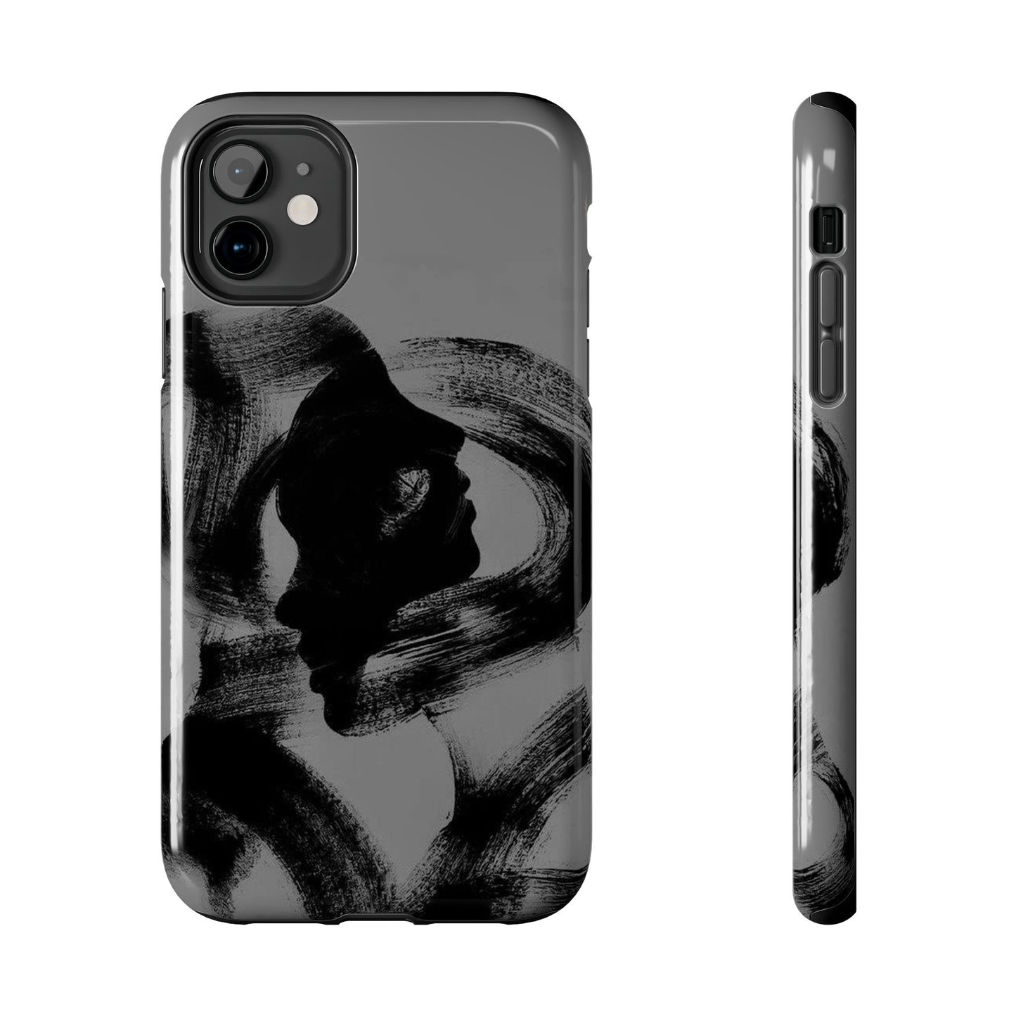 Stylish Tough Phone Cases, Unique Phone Covers for Art Lovers, Edgy Smartphone Accessories, Gifts for Friends, Minimalist Design
