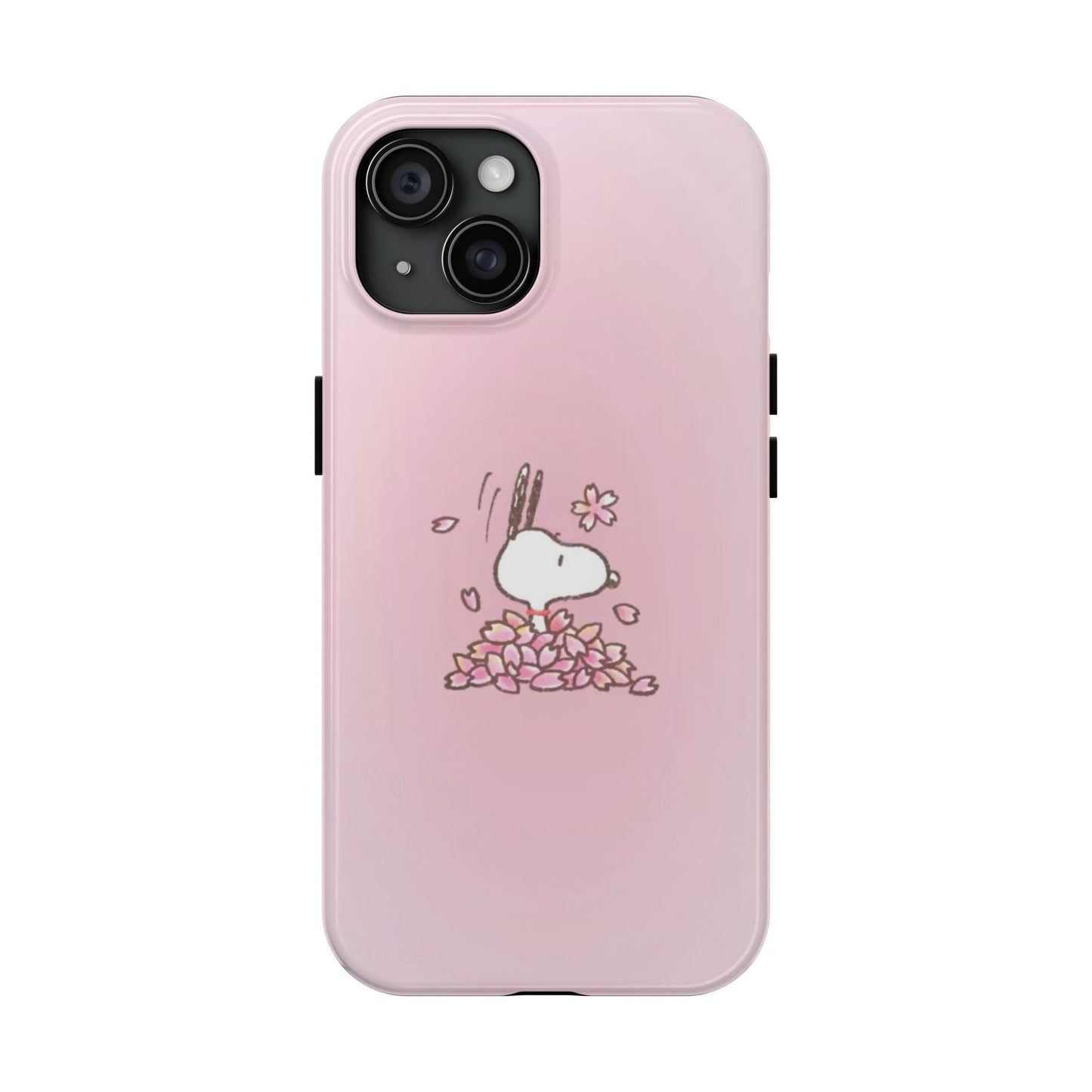 Cute Bunny Floral Tough Phone Cases, Spring Accessories, Gift for Her, Durable Cell Case, Pet Lovers, Unique Spring Decor