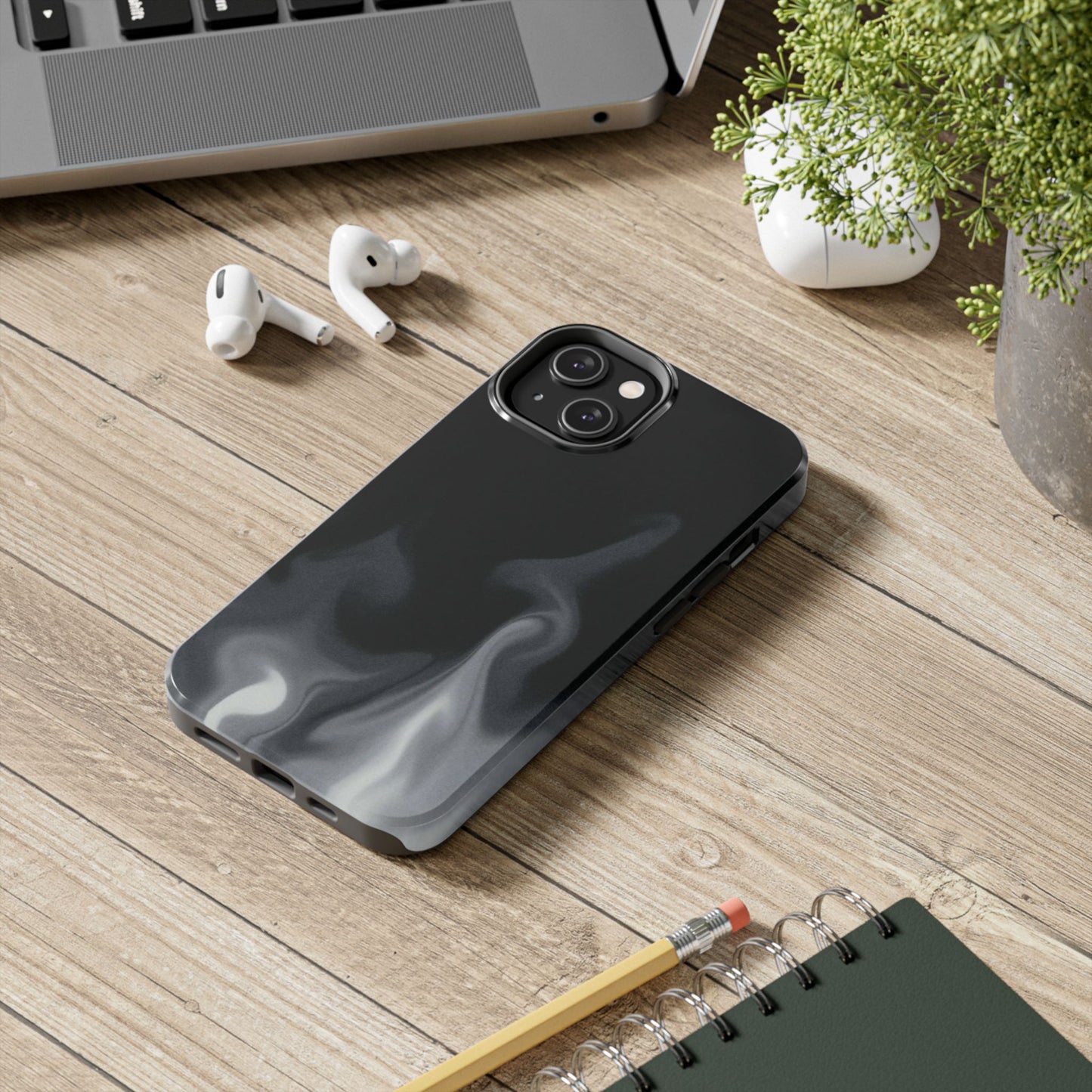 Sleek Smoke Phone Case - Durable Protection, Modern Style, Gift for Tech Lovers, Unique Design for Men/Women, Perfect for Everyday Use