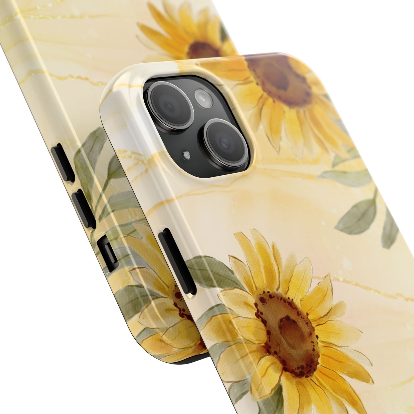 Sunflower Tough Phone Case - Floral Phone Cover, Fall Gift, Durable Phone Case, Stylish Accessory, Nature Lover Gift