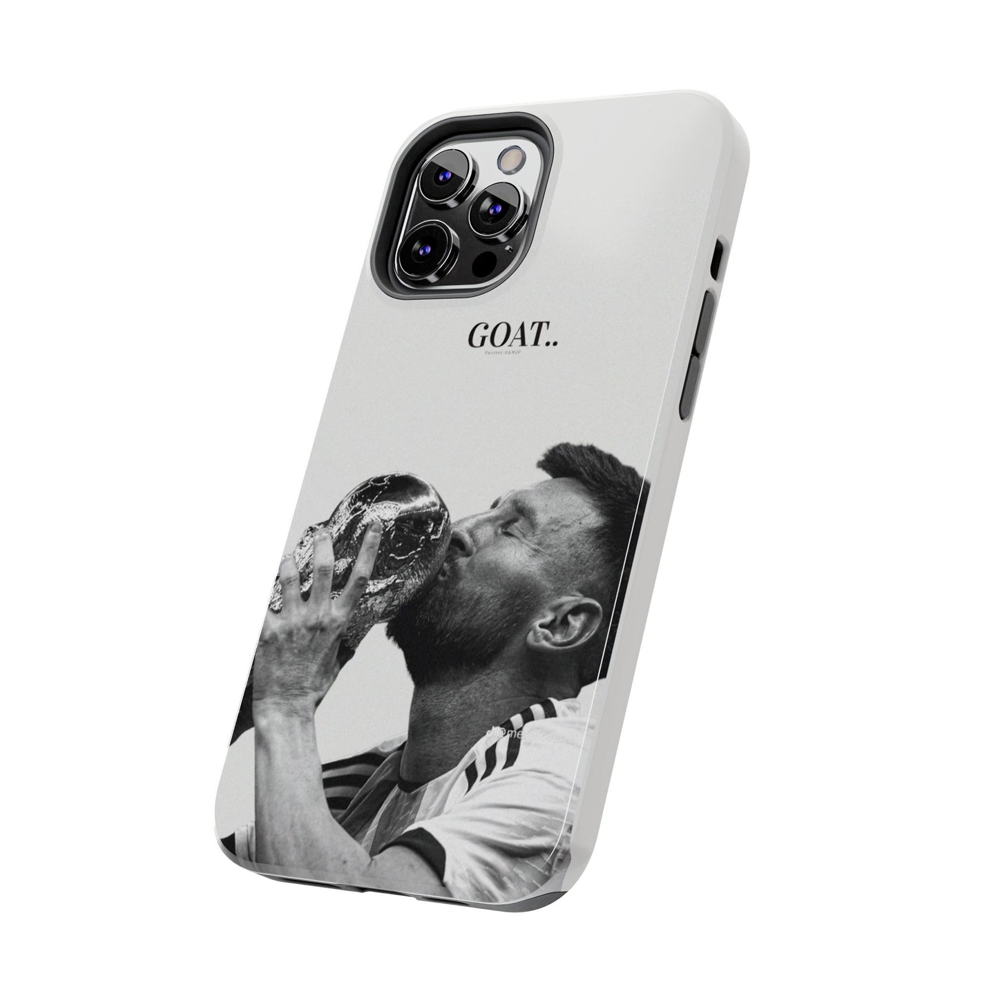 Soccer GOAT Phone Case, Tough Phone Case, Sports Accessory, Gift for Soccer Fans, Mens Birthday Gift, Unique Phone Cover