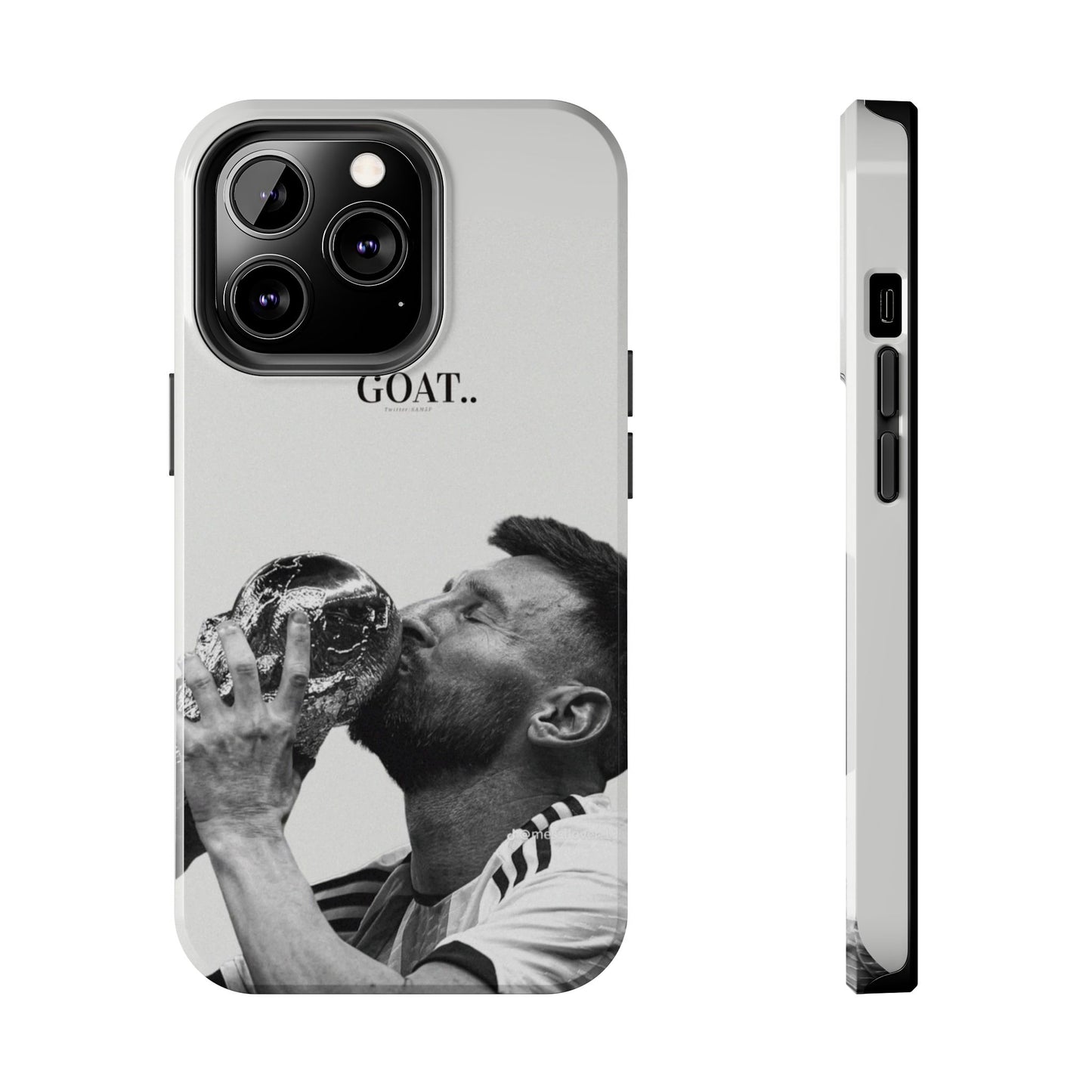 Soccer GOAT Phone Case, Tough Phone Case, Sports Accessory, Gift for Soccer Fans, Mens Birthday Gift, Unique Phone Cover