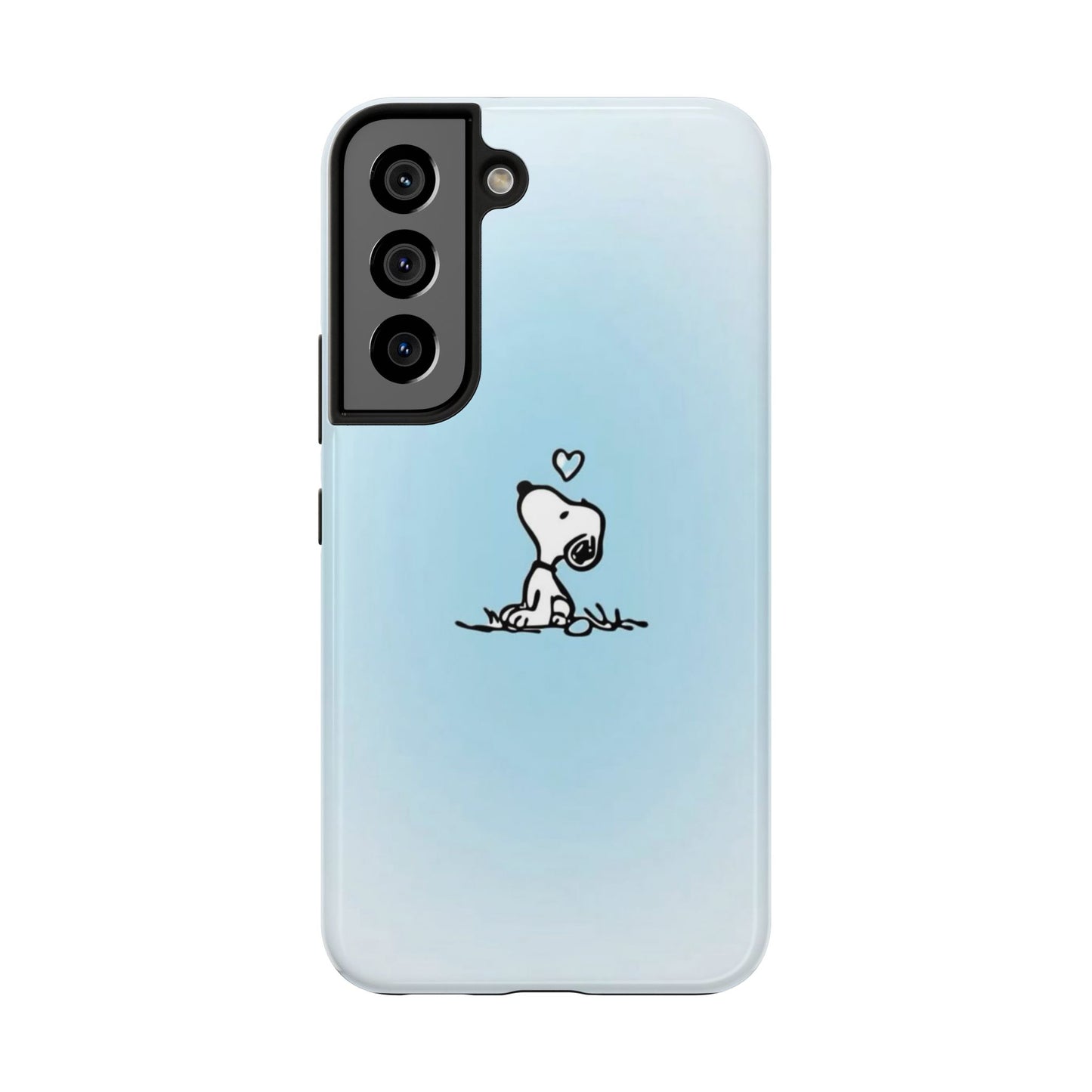 Snoopy Love Tough Phone Cases, Durable Phone Covers for Dog Lovers, Cute Gift for Birthdays, Valentine's Day, Pet Enthusiasts