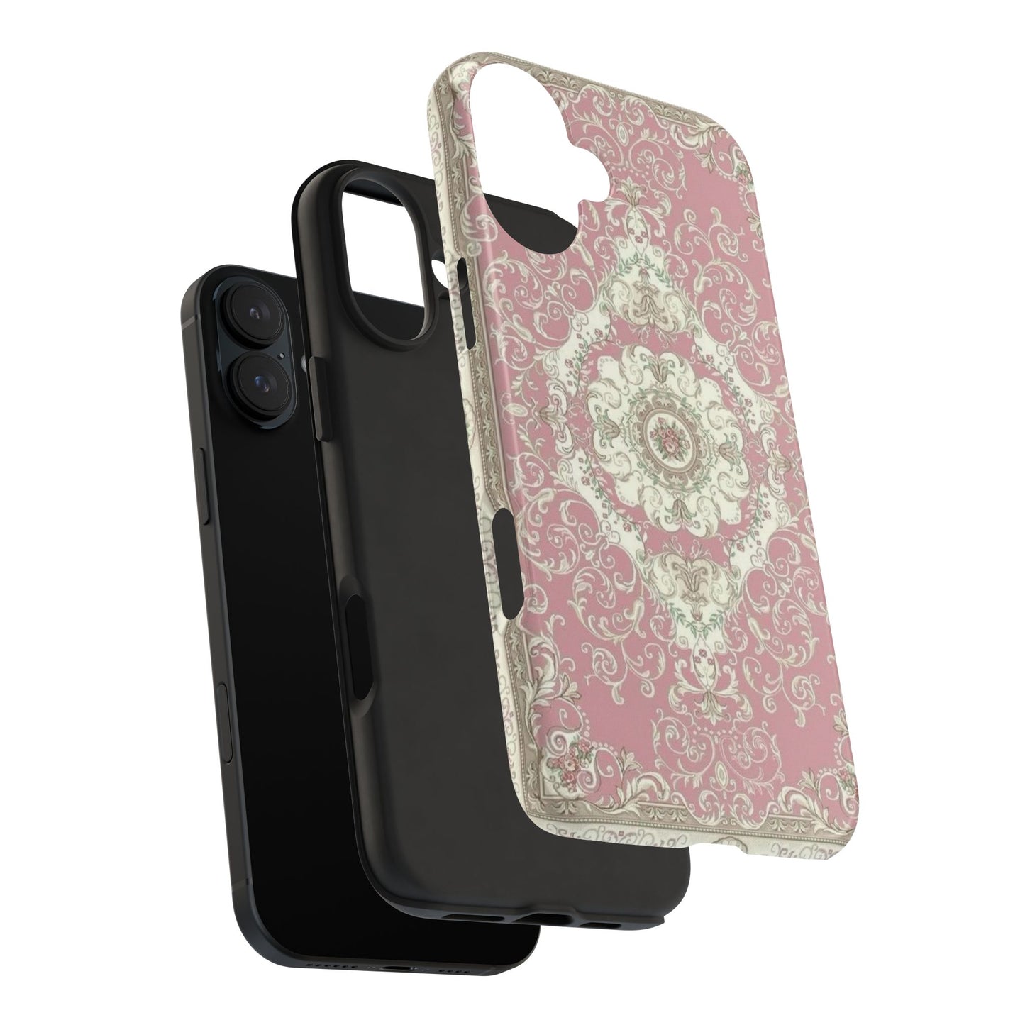 Elegant Floral Tough Phone Cases, Stylish Phone Covers, Durable Tech Accessories, Decorative Phone Protection, Trendy Gift for Her