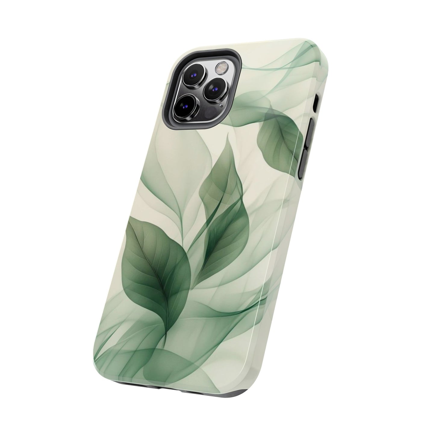 Elegant Leafy Tough Phone Cases | Nature-Inspired Accessories, Gift for Nature Lovers, Stylish Protection for Phones, Eco-Friendly Design