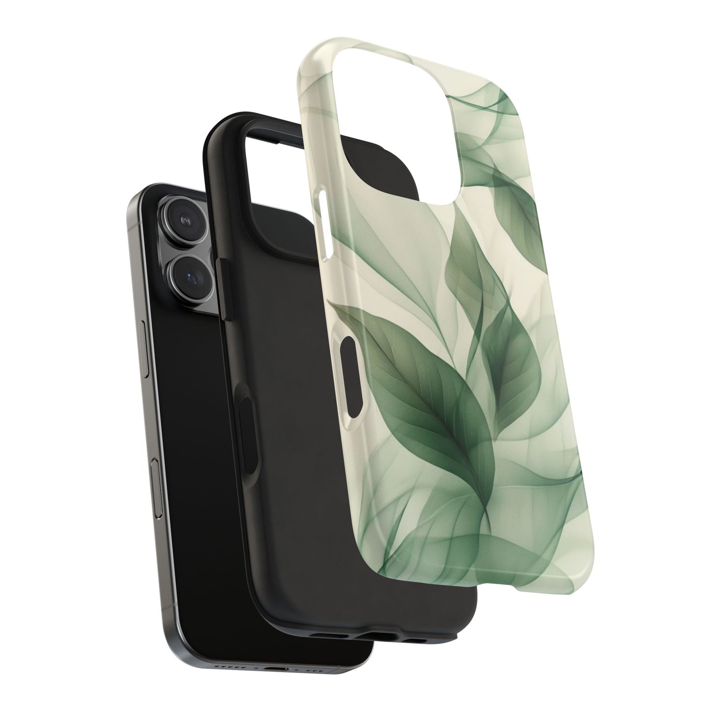 Elegant Leafy Tough Phone Cases | Nature-Inspired Accessories, Gift for Nature Lovers, Stylish Protection for Phones, Eco-Friendly Design