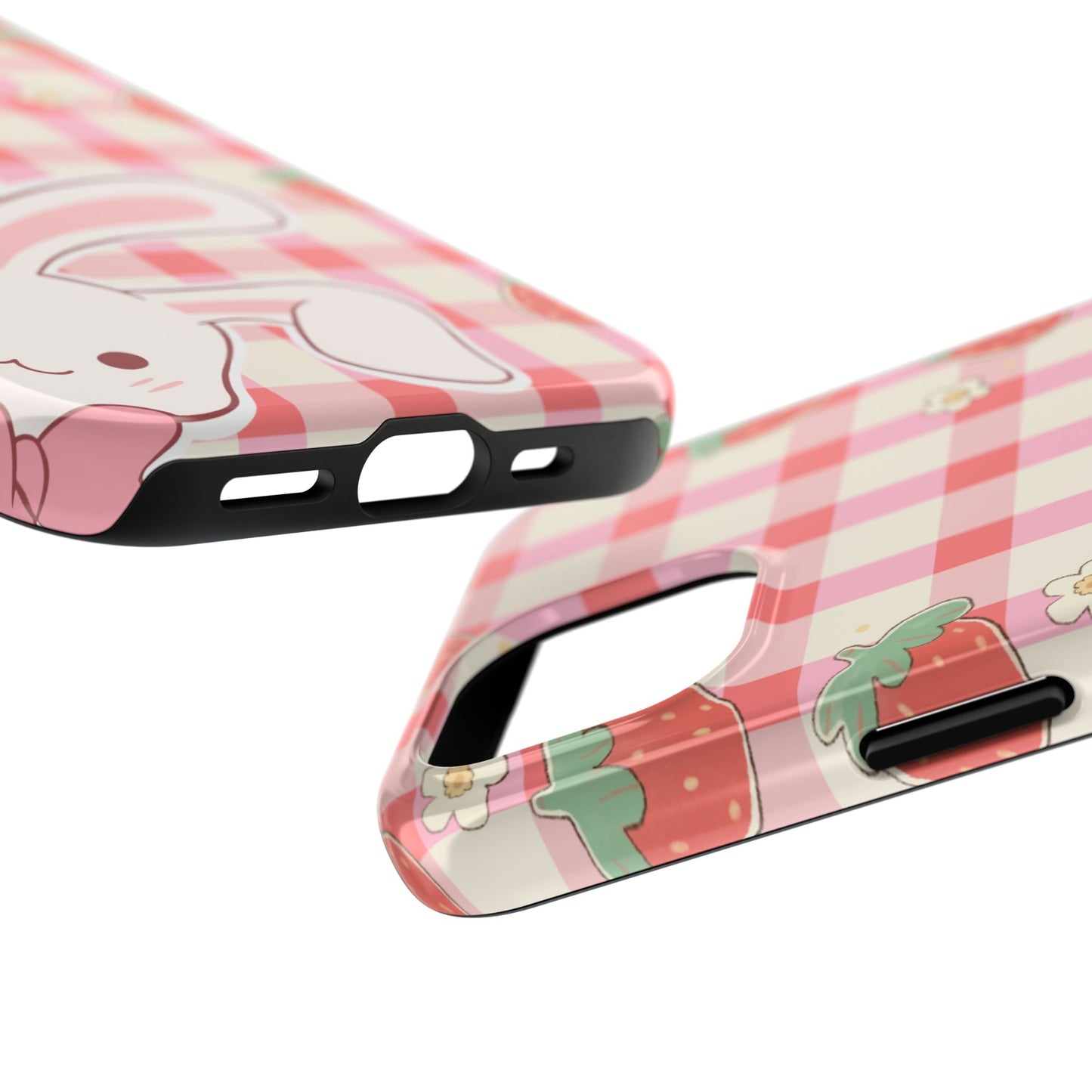 Cute Strawberry Bunny Phone Case