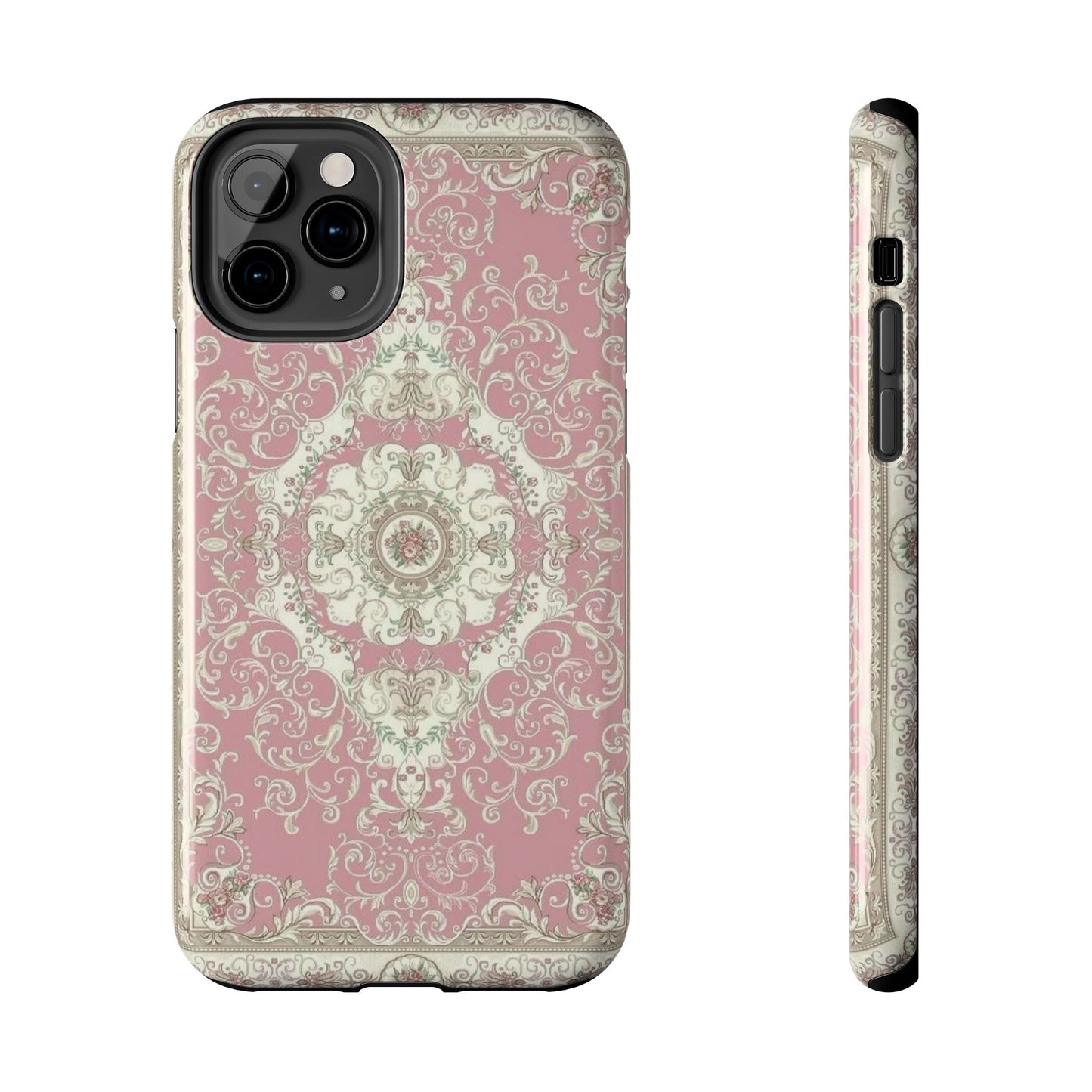 Elegant Floral Tough Phone Cases, Stylish Phone Covers, Durable Tech Accessories, Decorative Phone Protection, Trendy Gift for Her