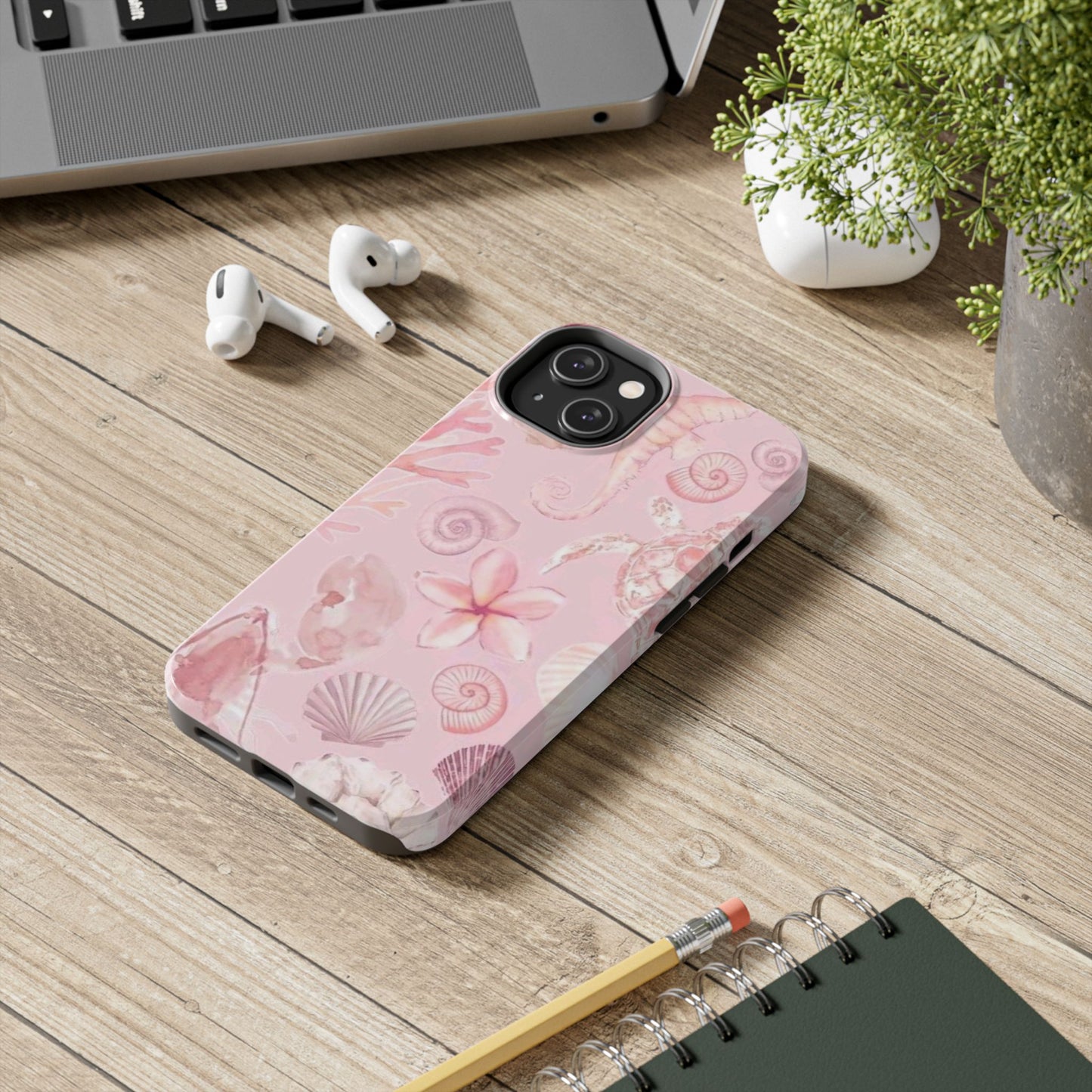 Tough Phone Case with Ocean Theme, Tropical Nautical Design, Ideal Gift, Beach Vibes, Phone Accessories