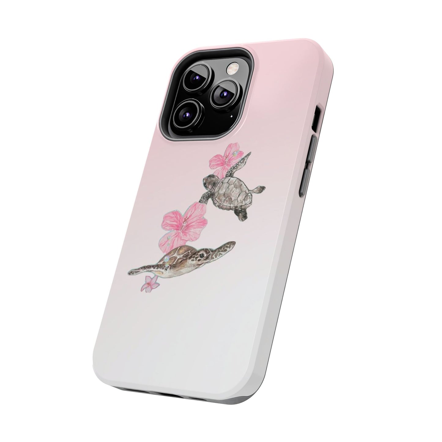 Turtle Phone Case – Tropical Tough Cover, Beach Lover Gift, Ocean Aesthetic, Durable Accessory for Summer, Fun & Functional Case