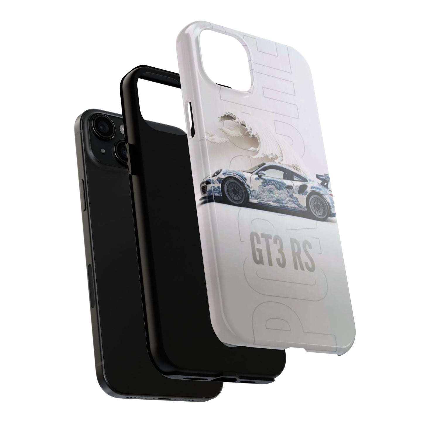 Porsche GT3 RS Tough Phone Case, Durable Phone Cover, Automotive Enthusiast Gift, Car Lover Accessory, Racing-Themed Protection