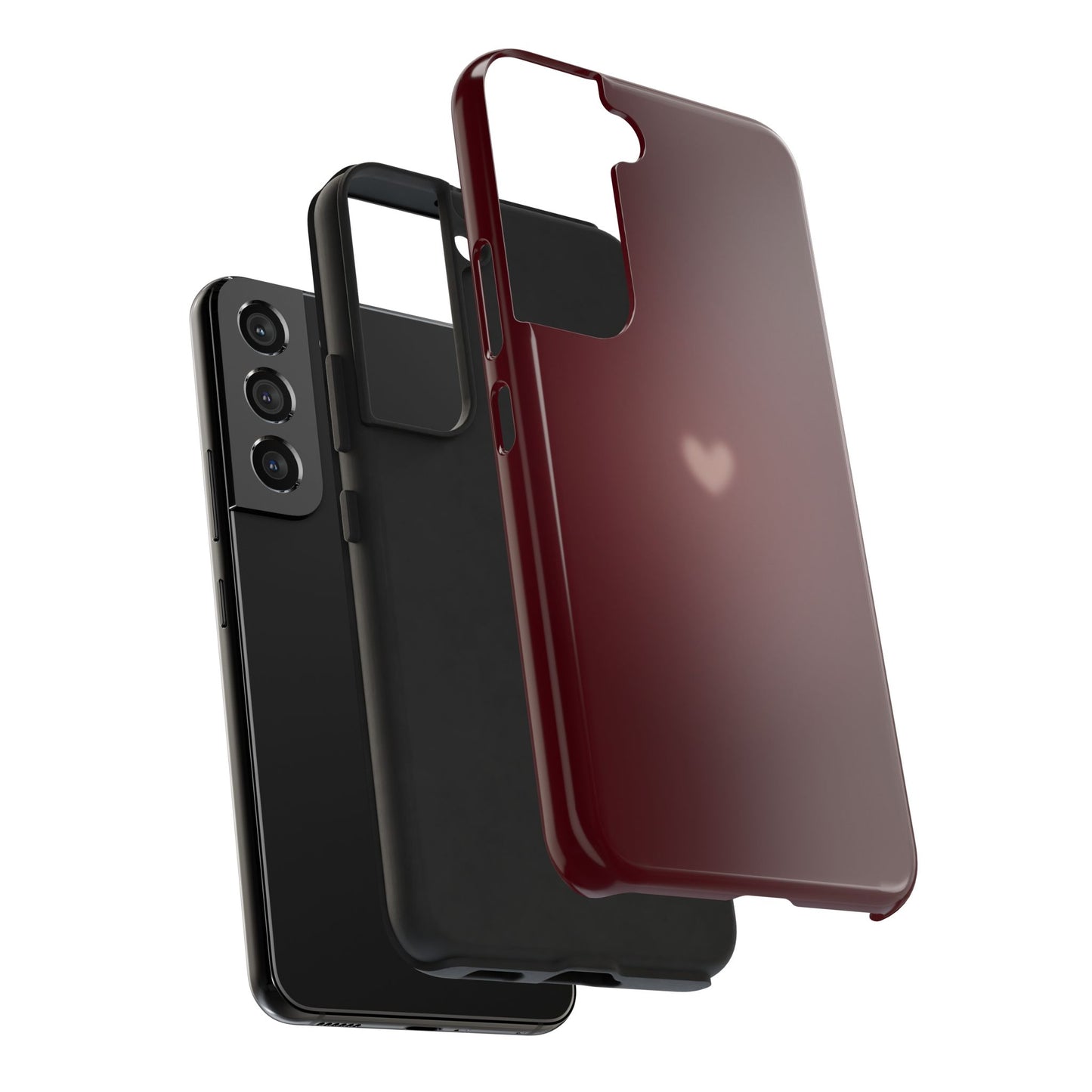 Heartbeat Tough Phone Cases, Secure Cell Phone Cover, Durable Gift for Couples, Valentine’s Day Essentials, Cute Tech Accessories