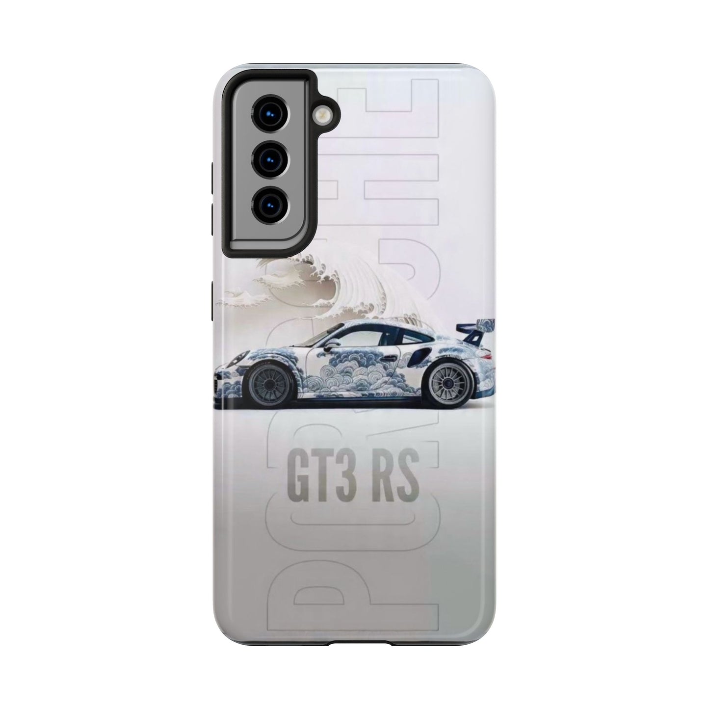 Porsche GT3 RS Tough Phone Case, Durable Phone Cover, Automotive Enthusiast Gift, Car Lover Accessory, Racing-Themed Protection