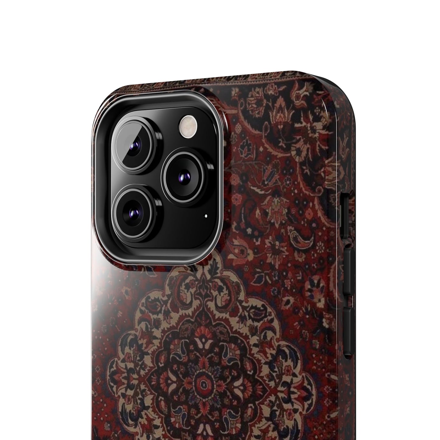 Bohemian Rug Pattern Tough Phone Case, Boho Chic Accessory, Stylish Phone Protection, Unique Gift Idea, Trendy Tech Gear