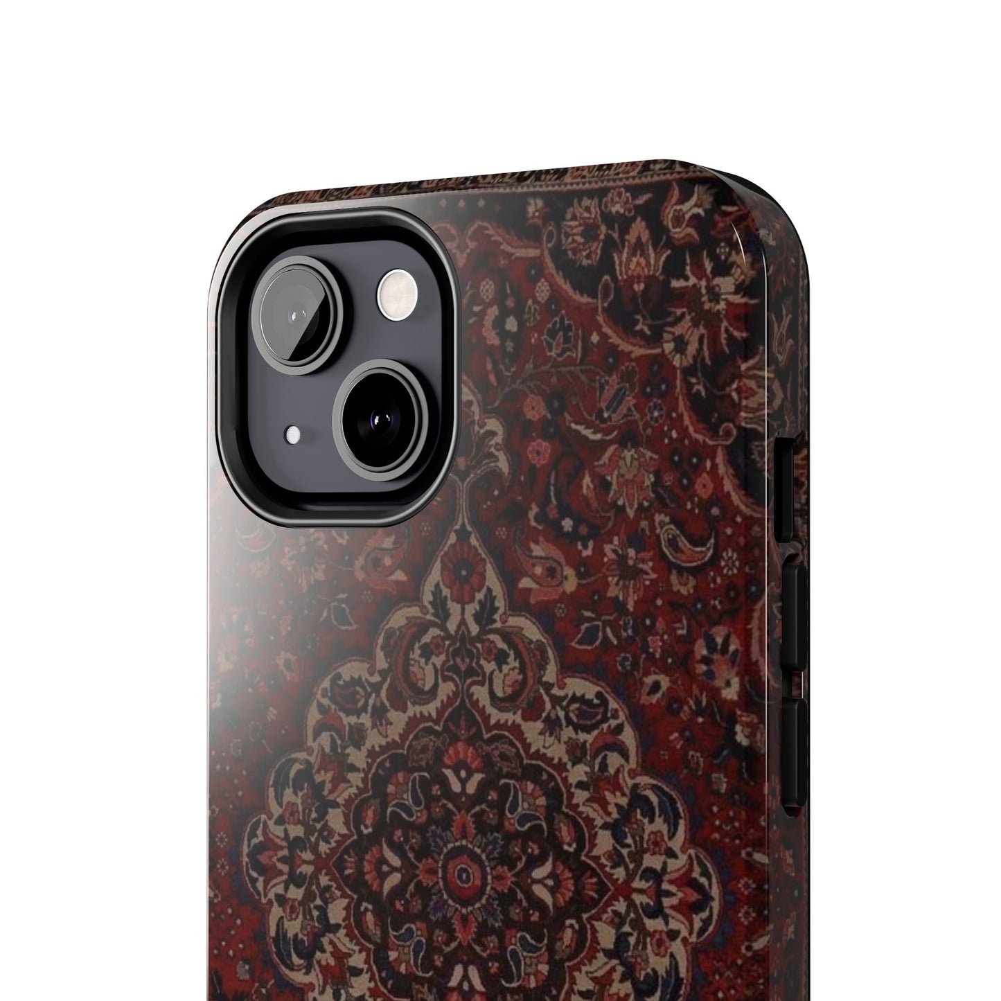 Bohemian Rug Pattern Tough Phone Case, Boho Chic Accessory, Stylish Phone Protection, Unique Gift Idea, Trendy Tech Gear