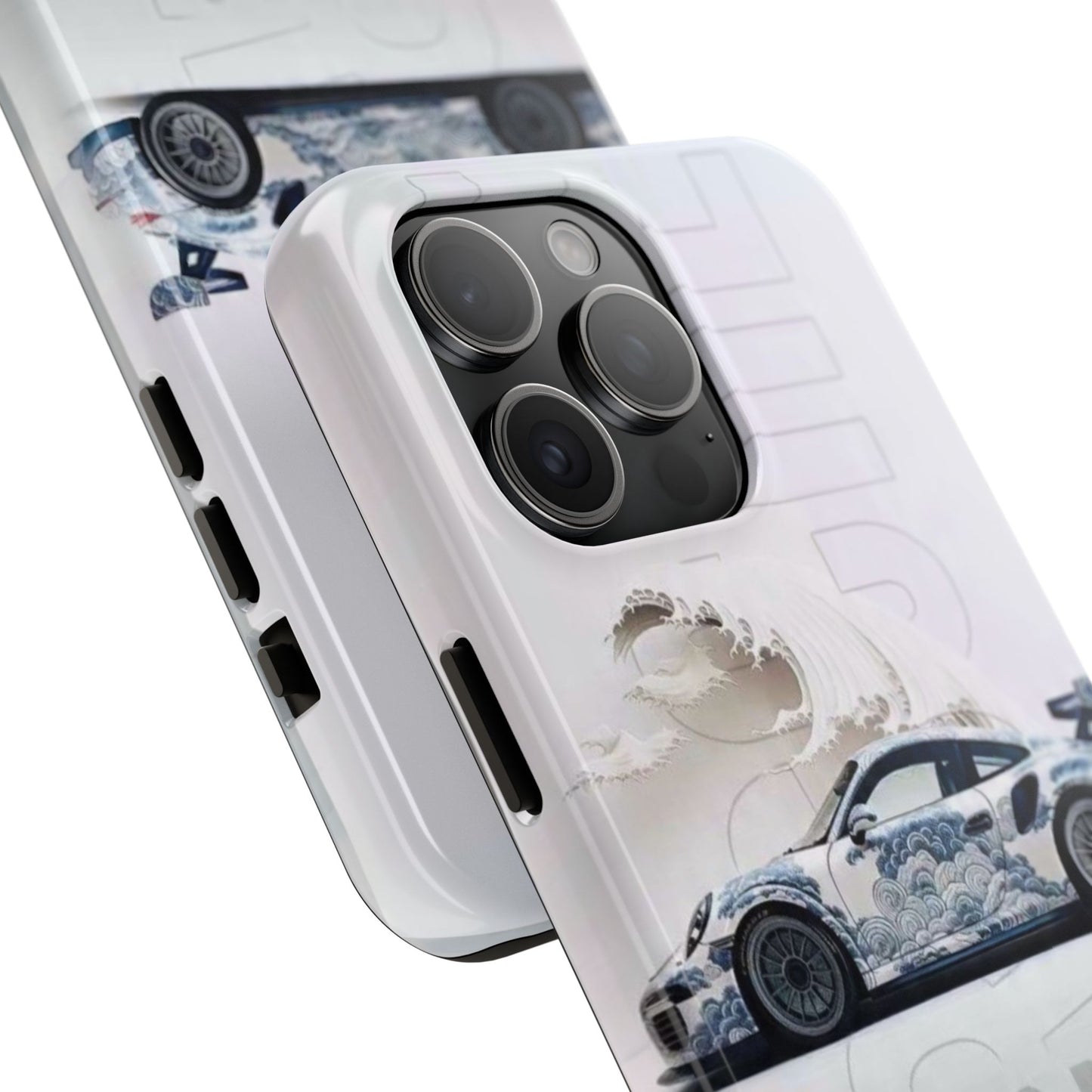 Porsche GT3 RS Tough Phone Case, Durable Phone Cover, Automotive Enthusiast Gift, Car Lover Accessory, Racing-Themed Protection
