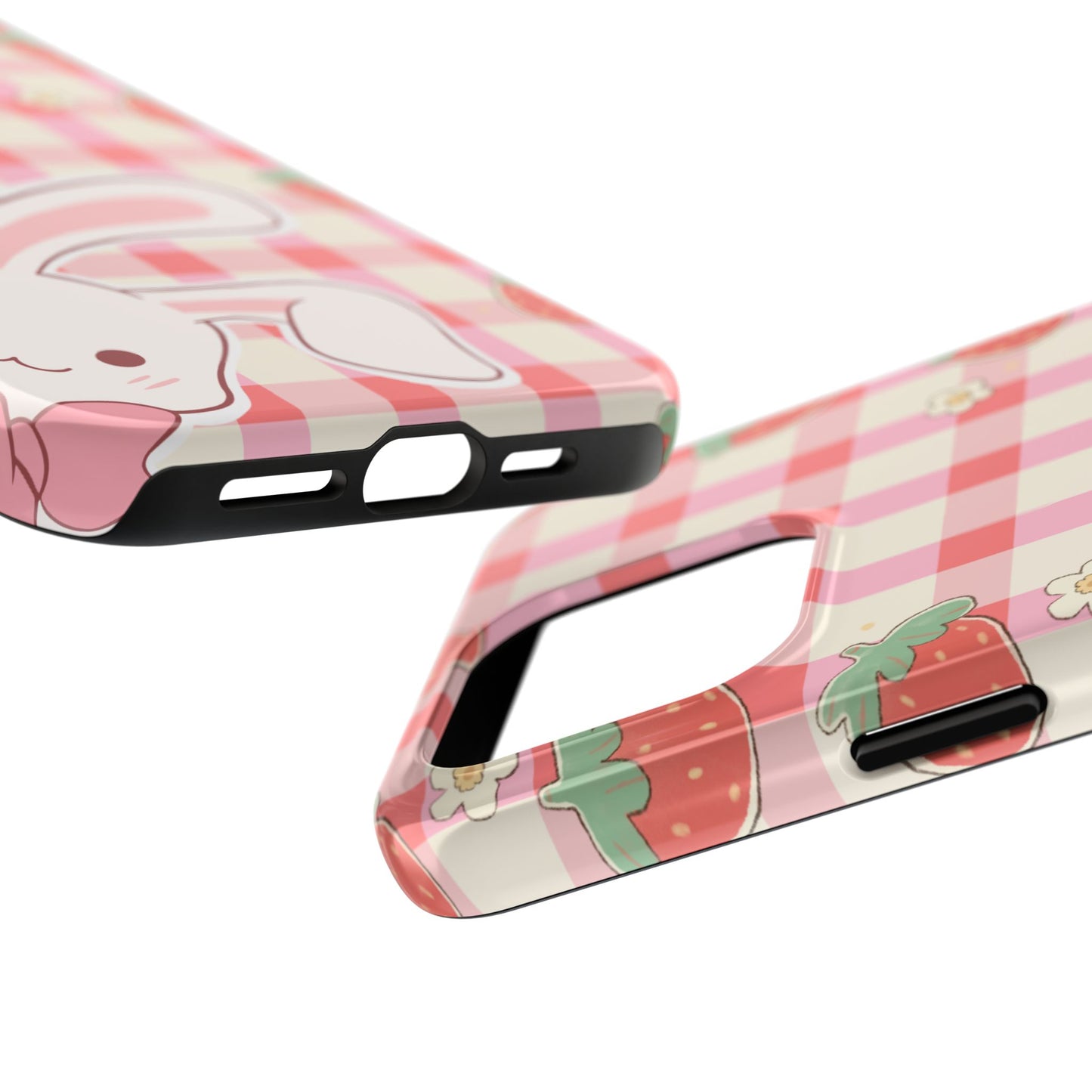 Cute Strawberry Bunny Phone Case