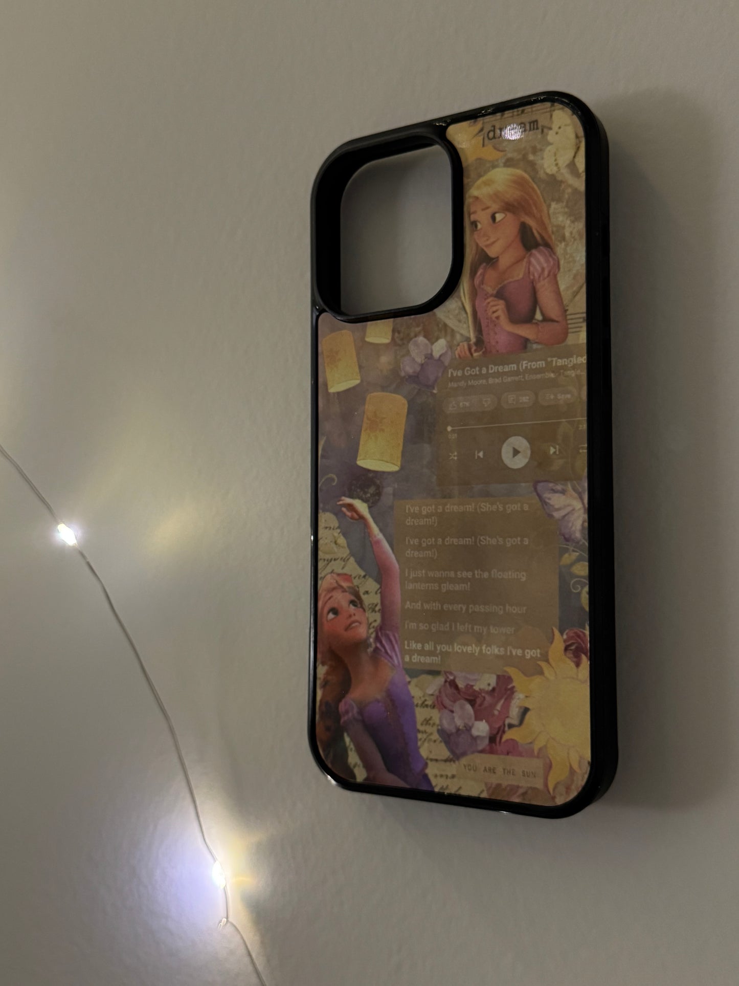 Rapunzel's dream phone case Pinterest aesthetic
