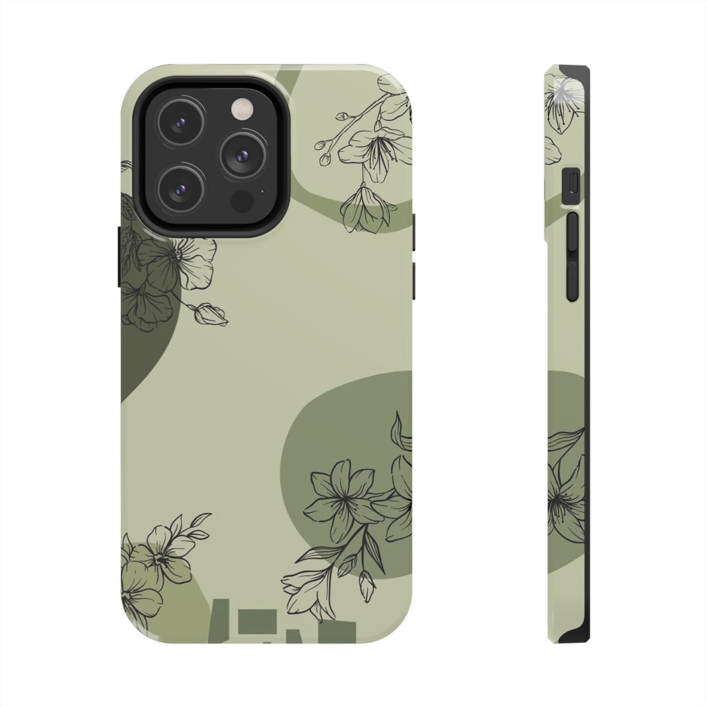 Floral Tough Phone Cases | Stylish Phone Protection | Gift for Her | Eco-friendly Accessories | Trendy Phone Cover