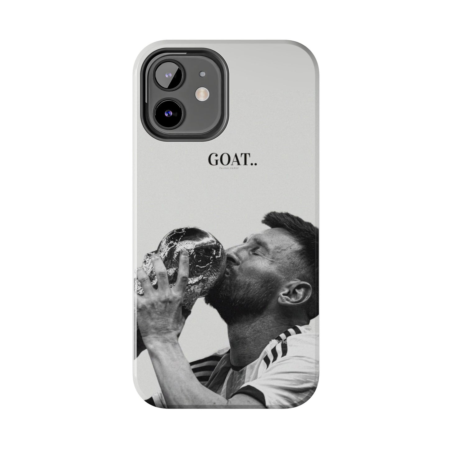 Soccer GOAT Phone Case, Tough Phone Case, Sports Accessory, Gift for Soccer Fans, Mens Birthday Gift, Unique Phone Cover
