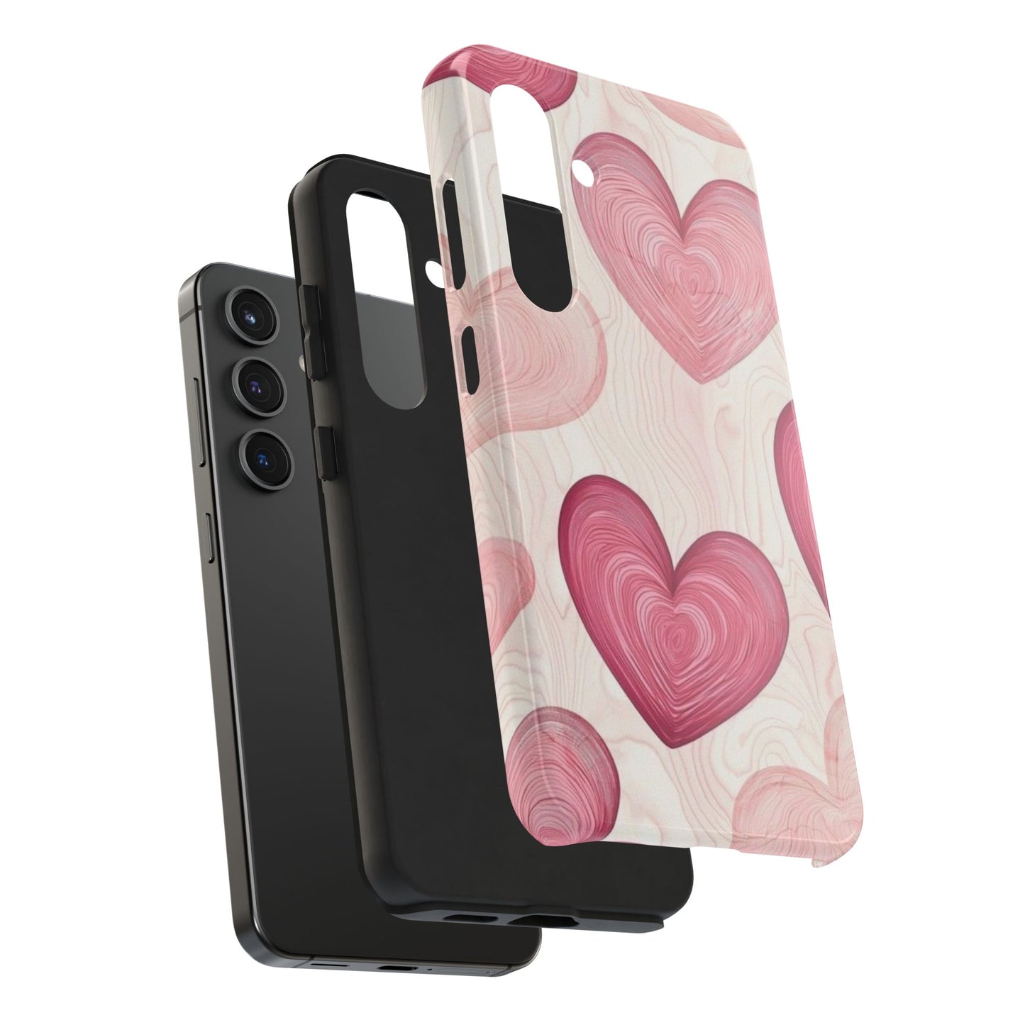 Romantic Heart Phone Cases - Cute, Durable Covers for Valentine's Day, Gift for Her, Love Decor, Phone Accessories