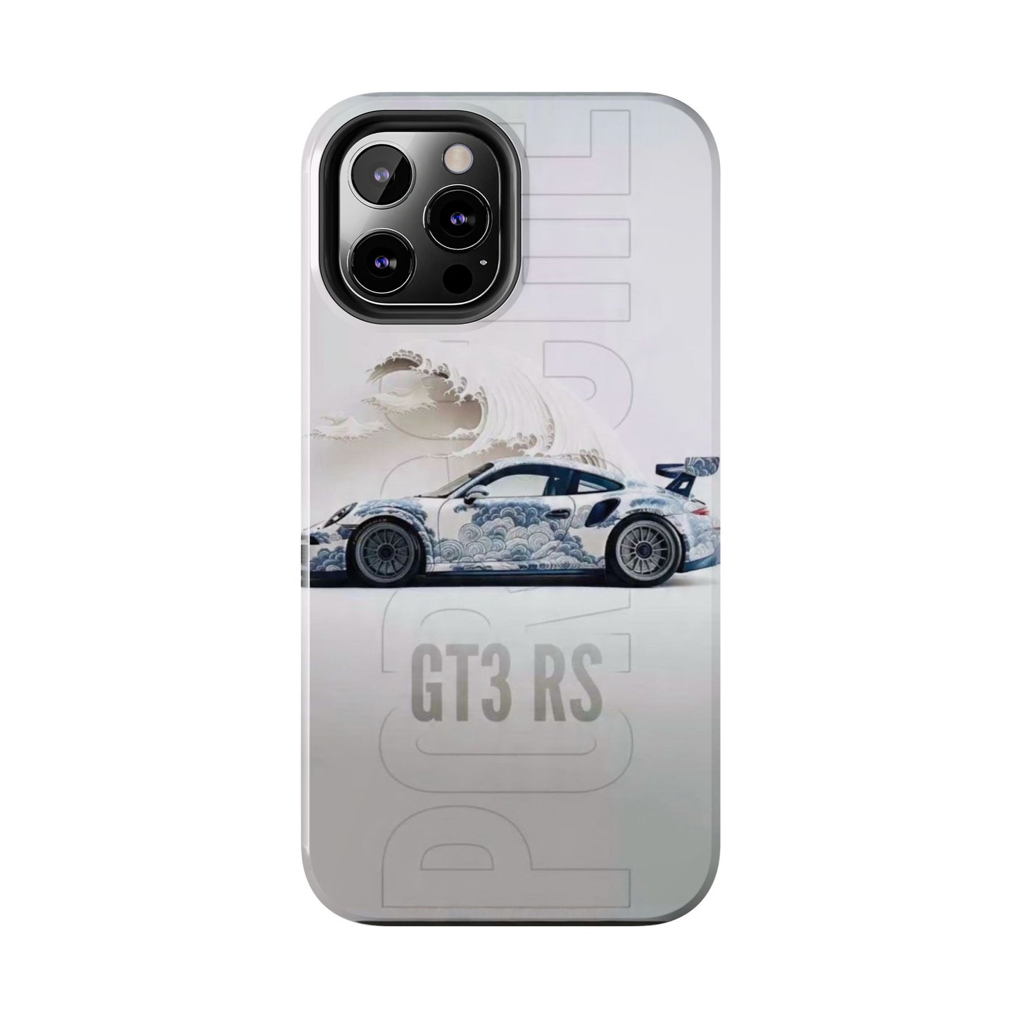 Porsche GT3 RS Tough Phone Case, Durable Phone Cover, Automotive Enthusiast Gift, Car Lover Accessory, Racing-Themed Protection