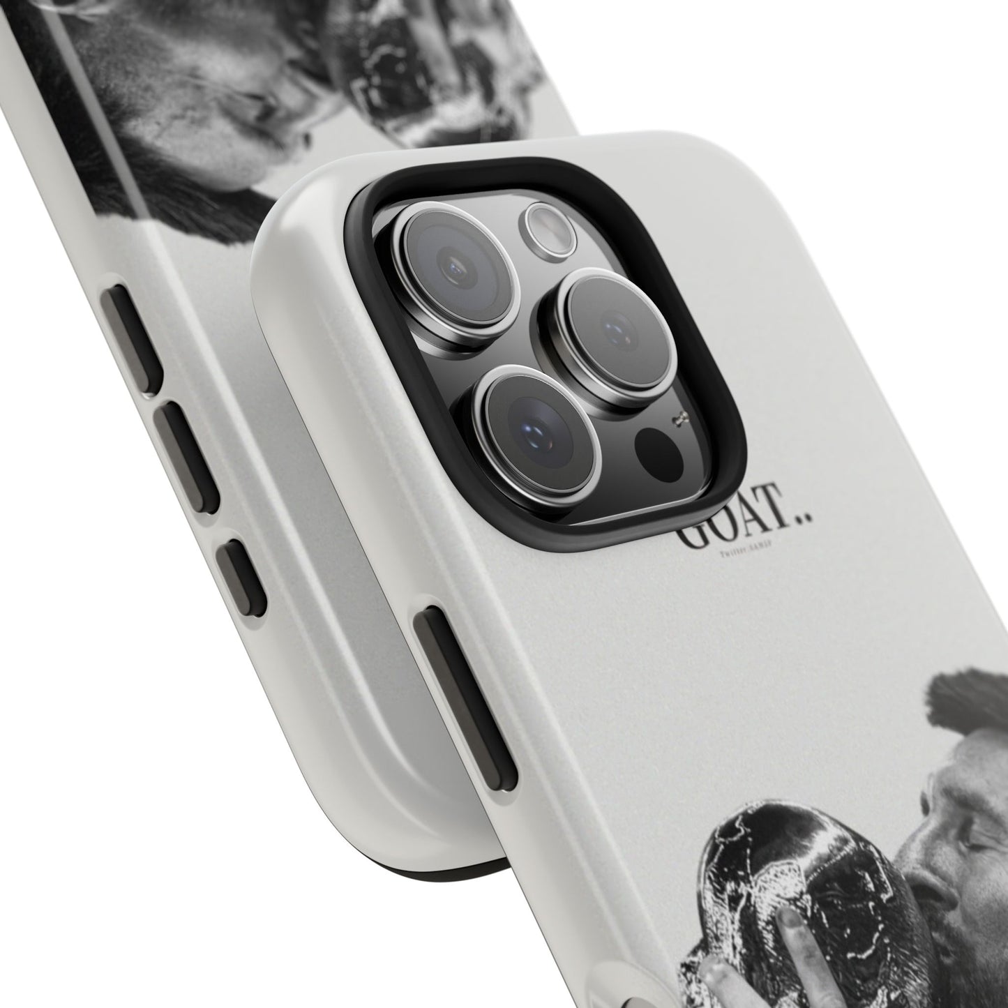 Soccer GOAT Phone Case, Tough Phone Case, Sports Accessory, Gift for Soccer Fans, Mens Birthday Gift, Unique Phone Cover
