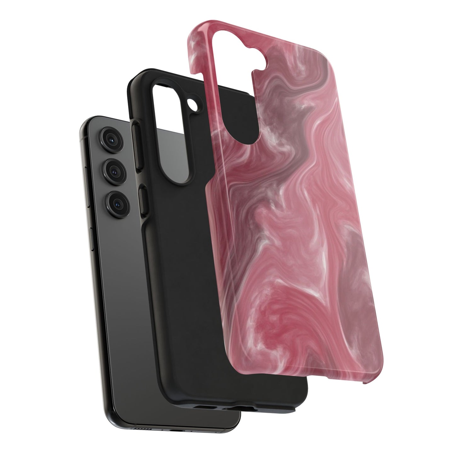 Stylish Marble Phone Case - Tough Shockproof Cover, Apple iPhone, Samsung Galaxy, Gift for Her, Trendy Accessory