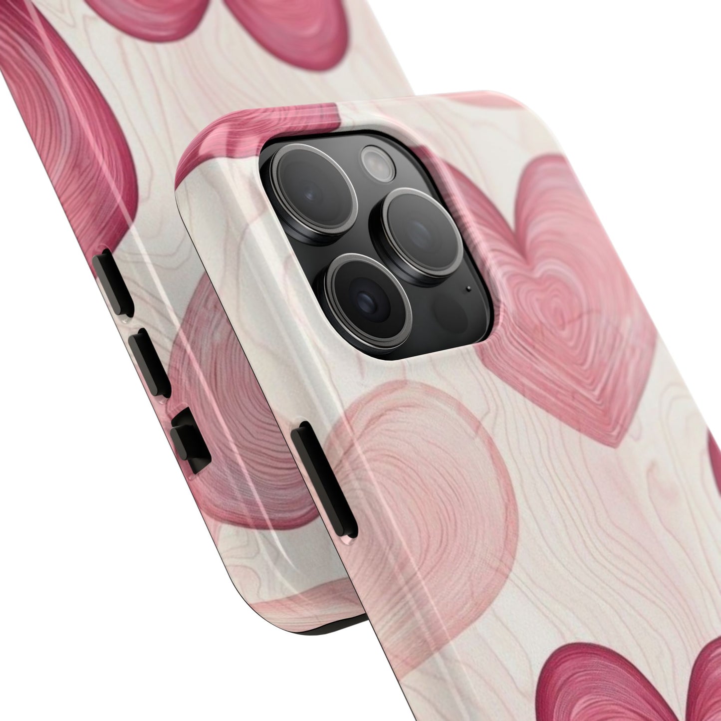 Romantic Heart Phone Cases - Cute, Durable Covers for Valentine's Day, Gift for Her, Love Decor, Phone Accessories