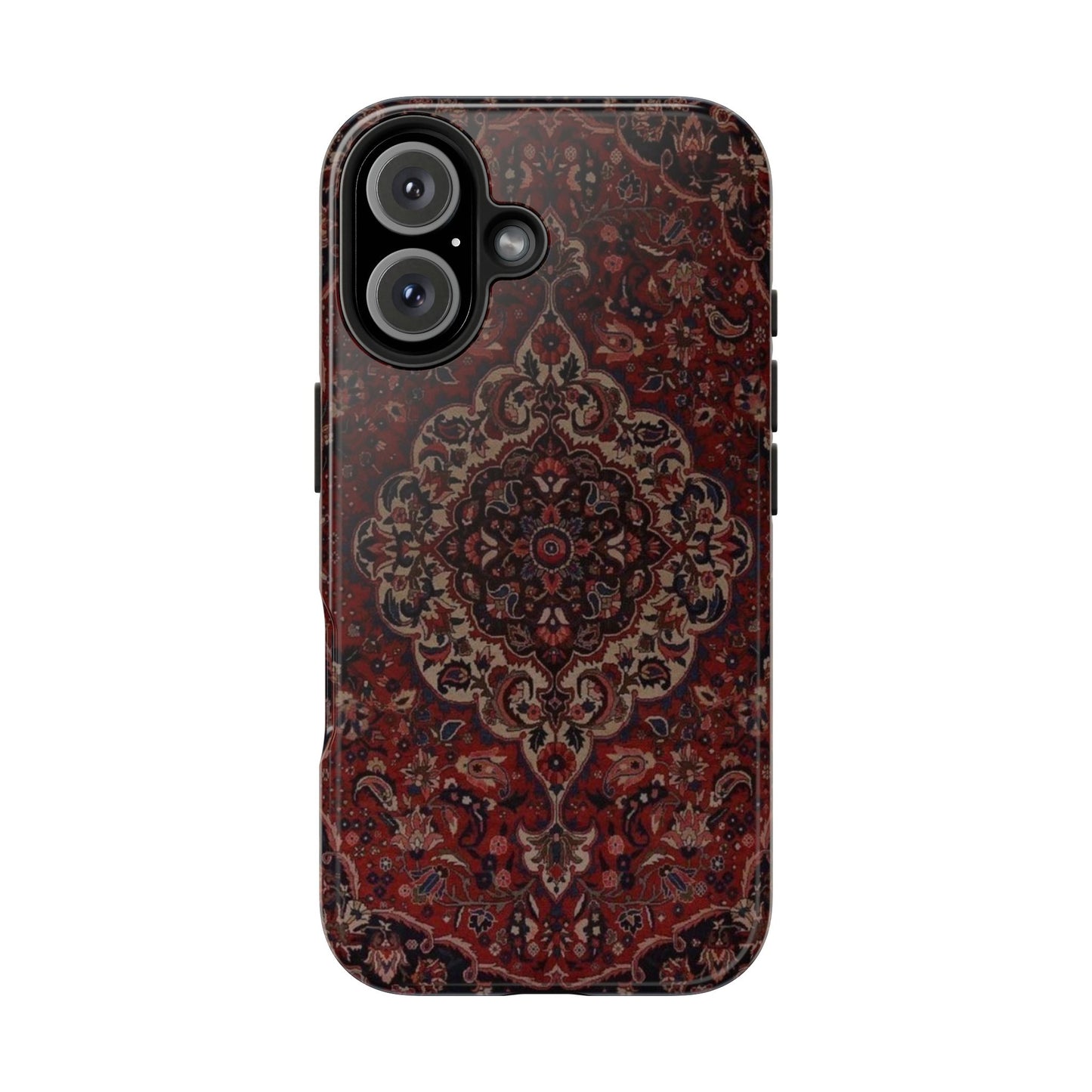 Bohemian Rug Pattern Tough Phone Case, Boho Chic Accessory, Stylish Phone Protection, Unique Gift Idea, Trendy Tech Gear