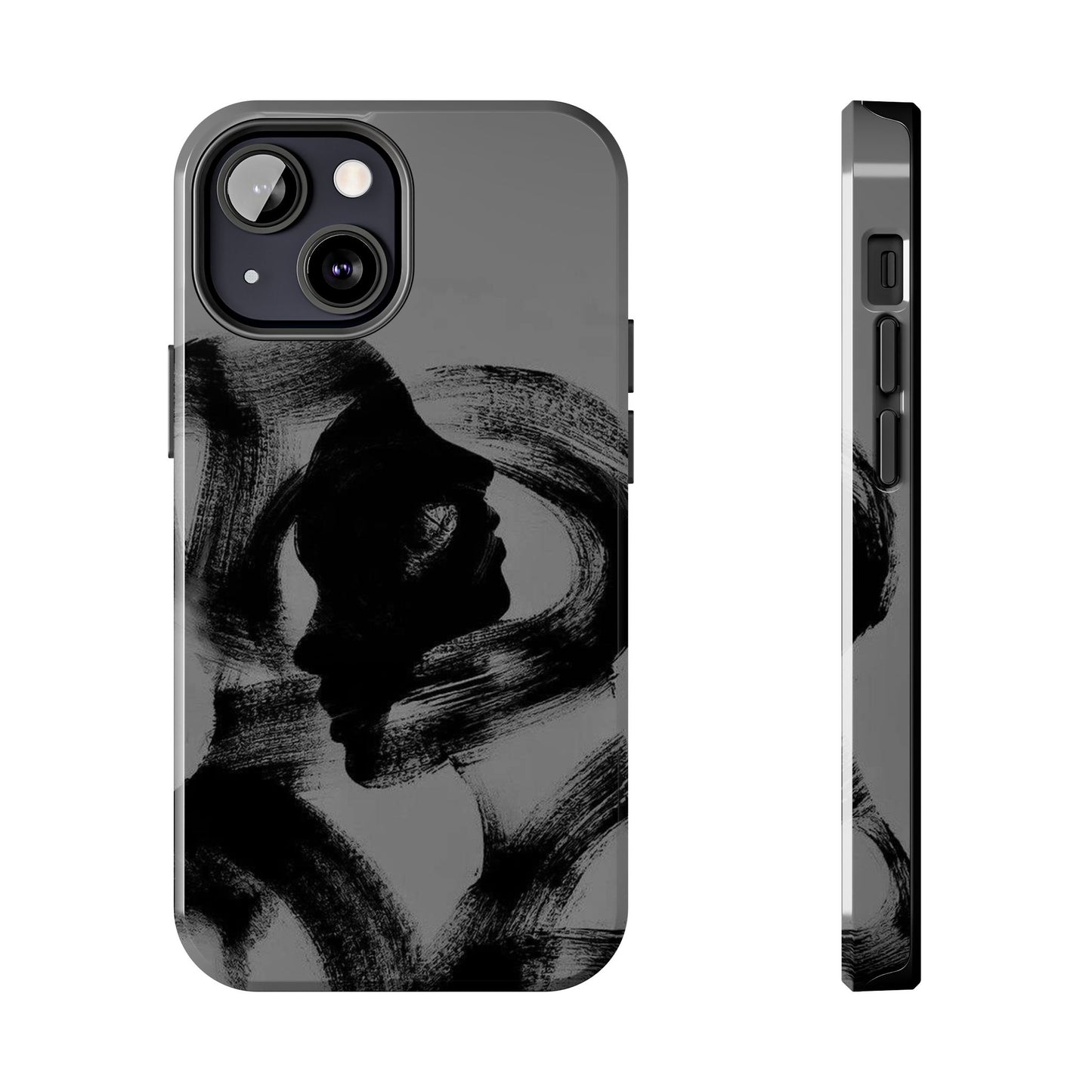 Stylish Tough Phone Cases, Unique Phone Covers for Art Lovers, Edgy Smartphone Accessories, Gifts for Friends, Minimalist Design