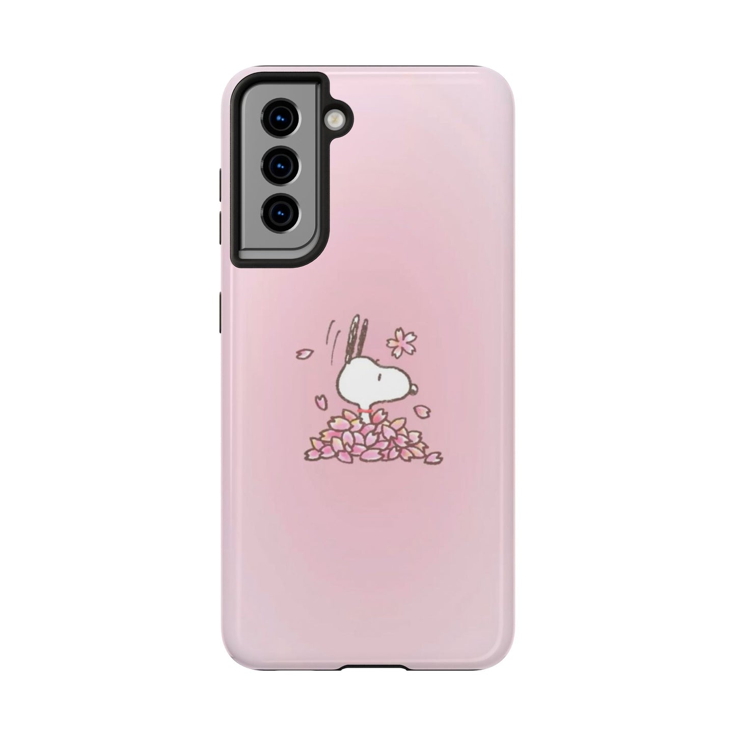Cute Bunny Floral Tough Phone Cases, Spring Accessories, Gift for Her, Durable Cell Case, Pet Lovers, Unique Spring Decor