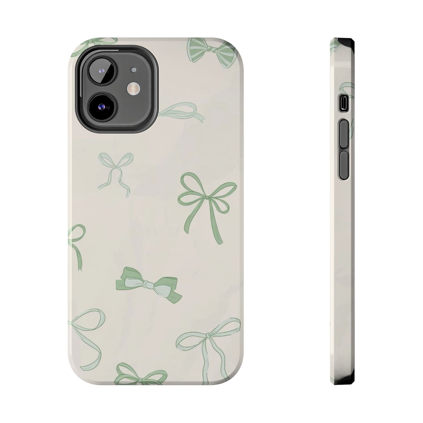 Delicate Bow Phone Cases, Floral Phone Covers, Cute Tech Accessories, Gift for Her, Pastel Aesthetic, Birthday Gifts