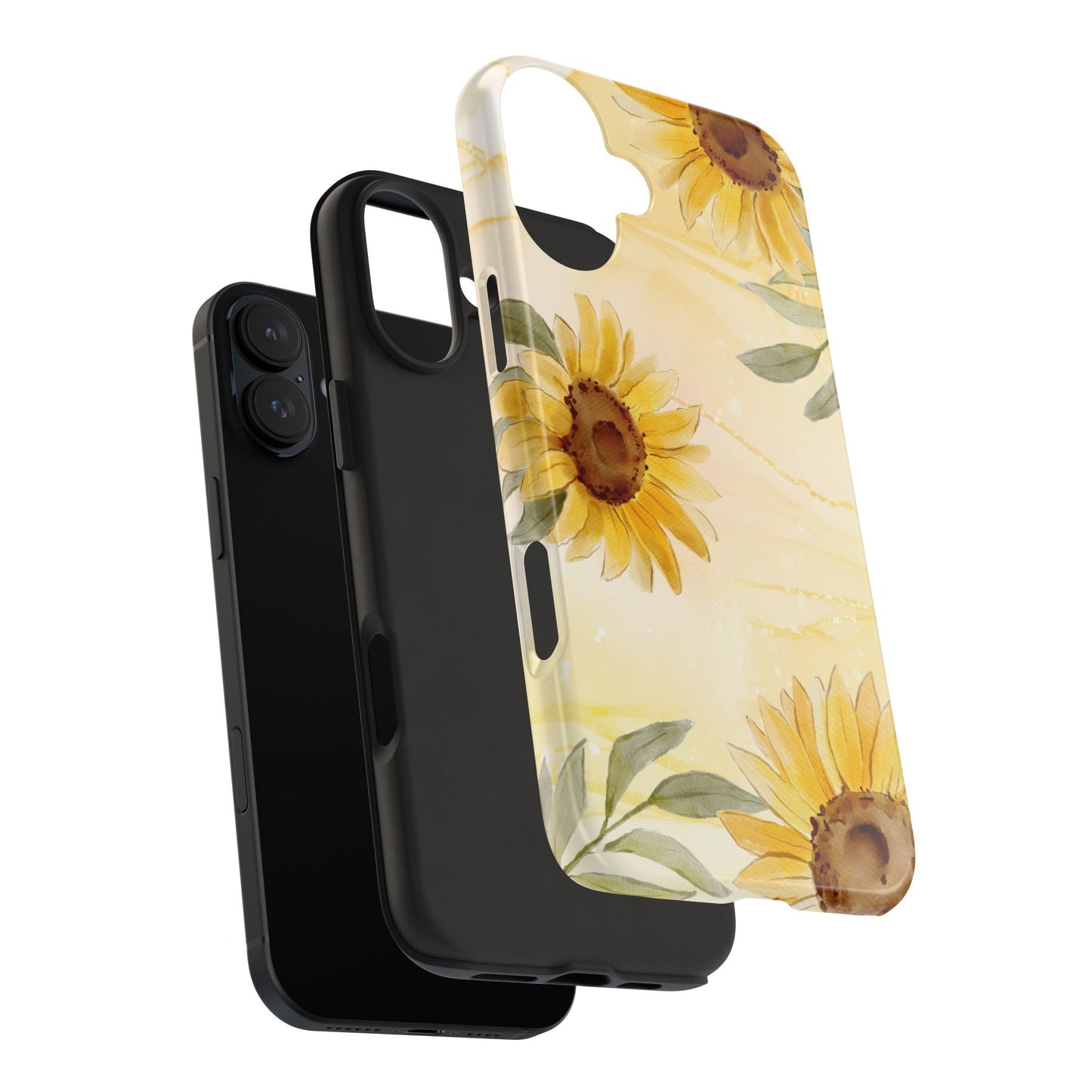 Sunflower Tough Phone Case - Floral Phone Cover, Fall Gift, Durable Phone Case, Stylish Accessory, Nature Lover Gift