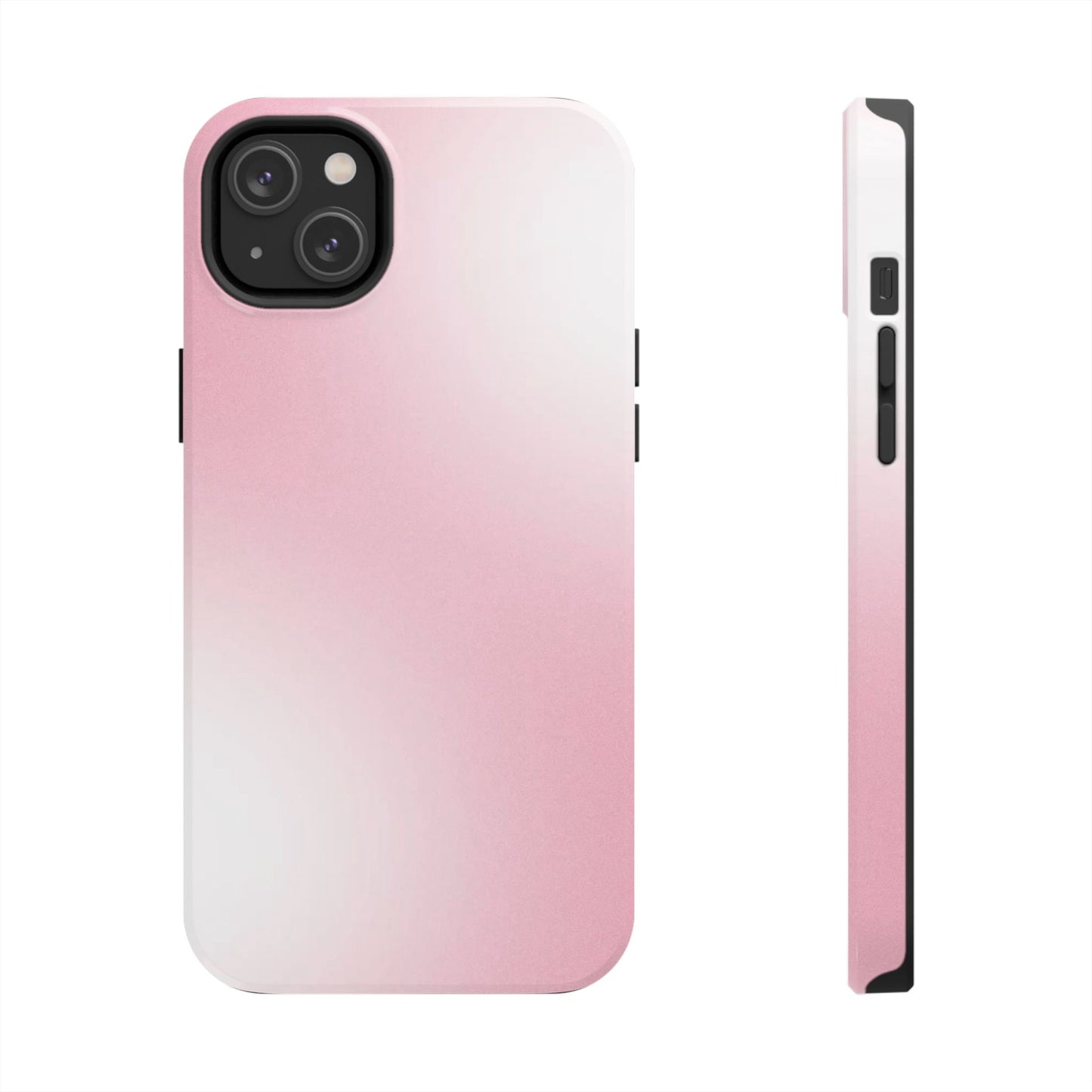 Stylish Tough Phone Cases, Durable Phone Covers, Pink Gradient Phone Case, Gift for Her, Trendy Phone Accessories